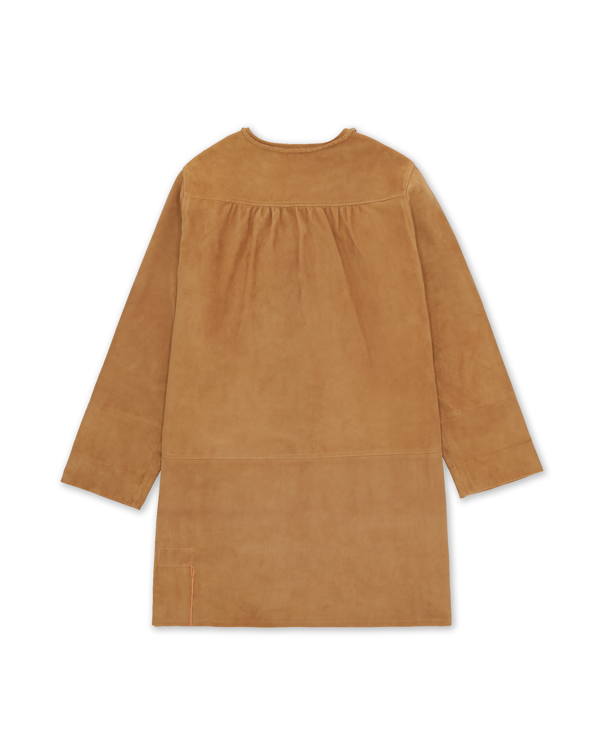 Athena Abito Corto In Pelle Scamosciata