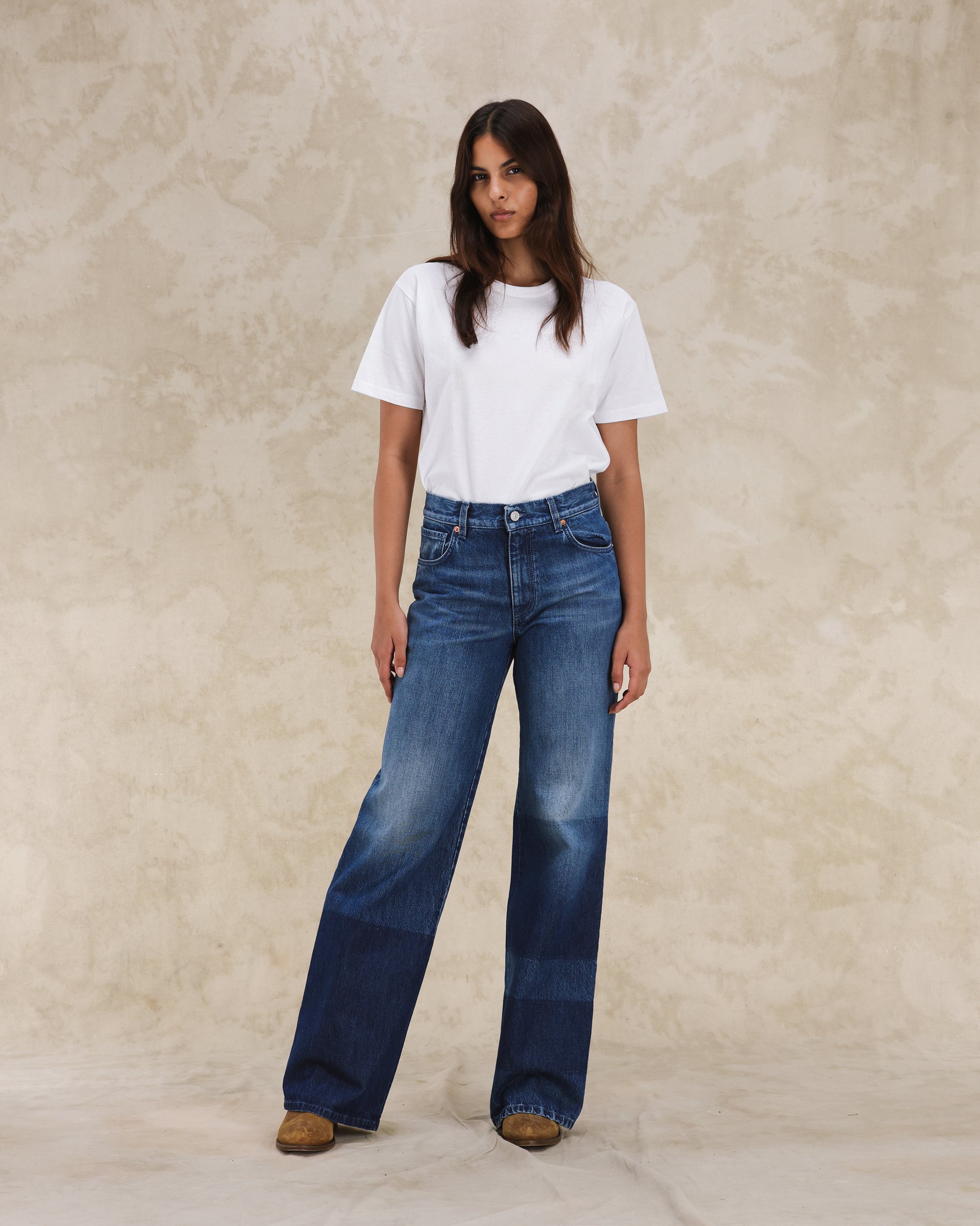 Baggypatch 5 Tasche In Denim Wide Fit Custom Wash