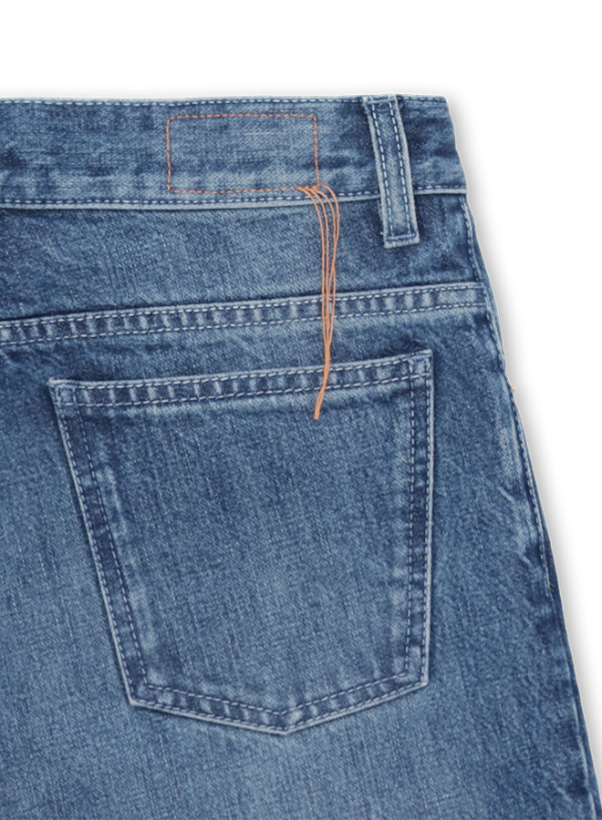 Baggypatch 5 Tasche In Denim Wide Fit Custom Wash