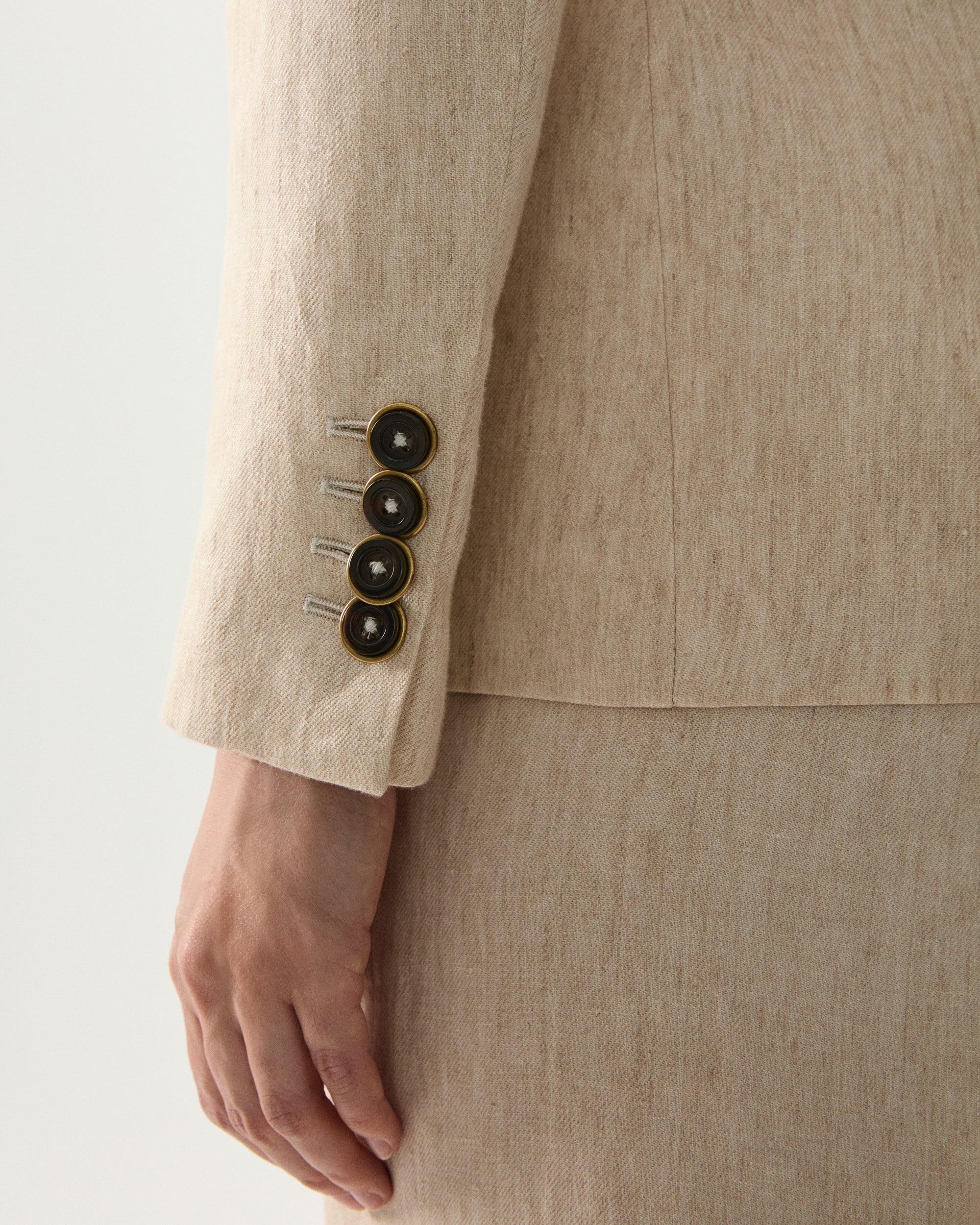 Bastien Classic Linen Jacket