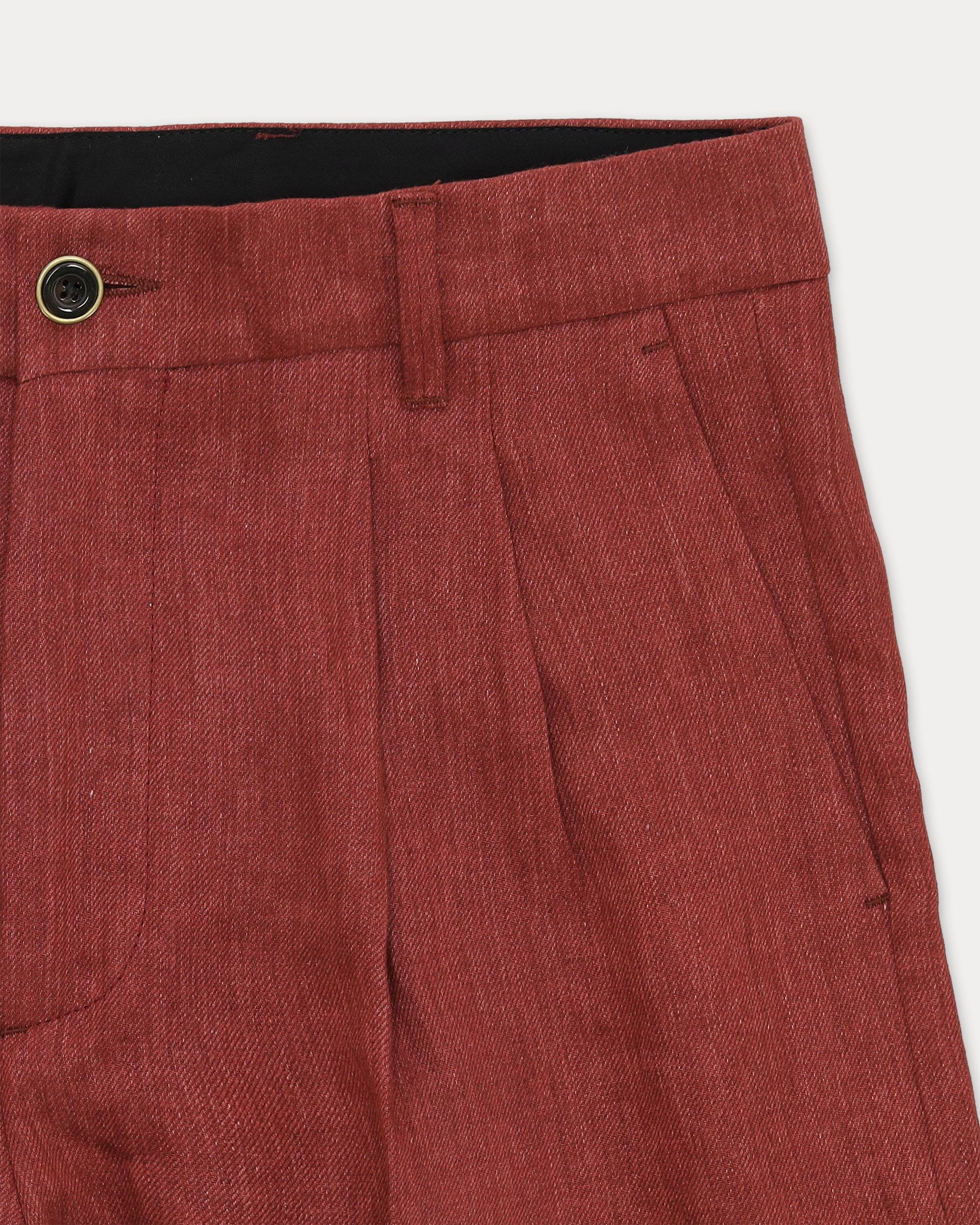 Beachshort Short con Pences In Lino