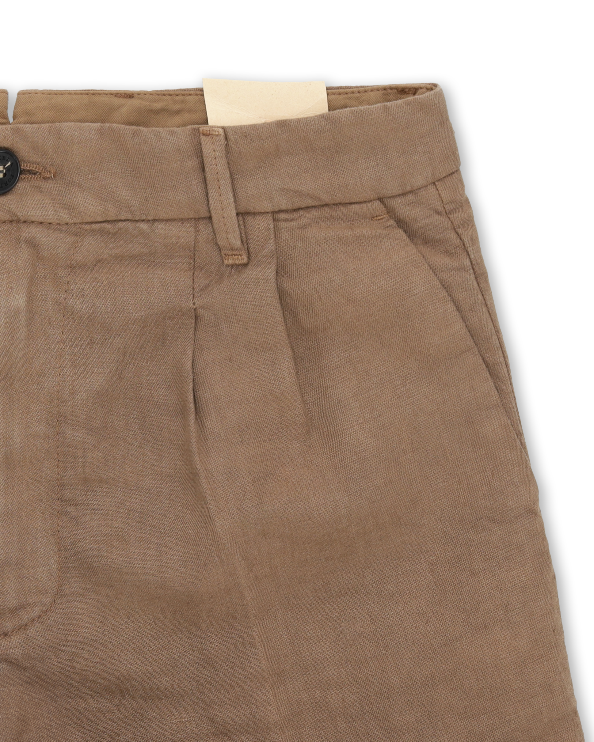 Beachshort Short con Pences In Lino