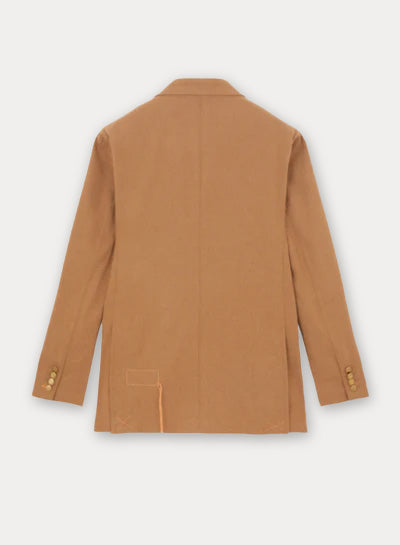 Bobbie Double-Breasted Flannel Classic Jacket