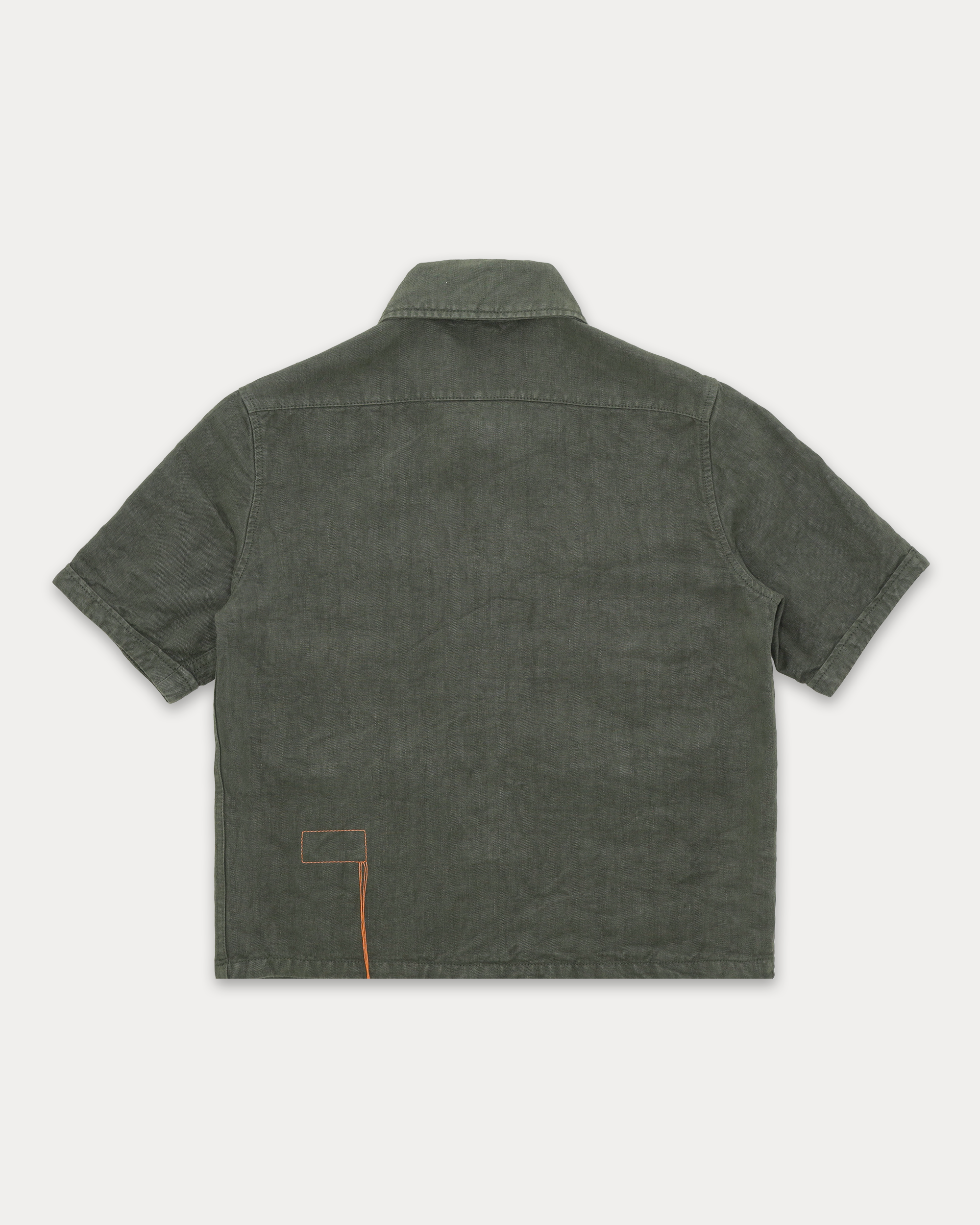 Bohem Short Sleeve Linen Safari Shirt