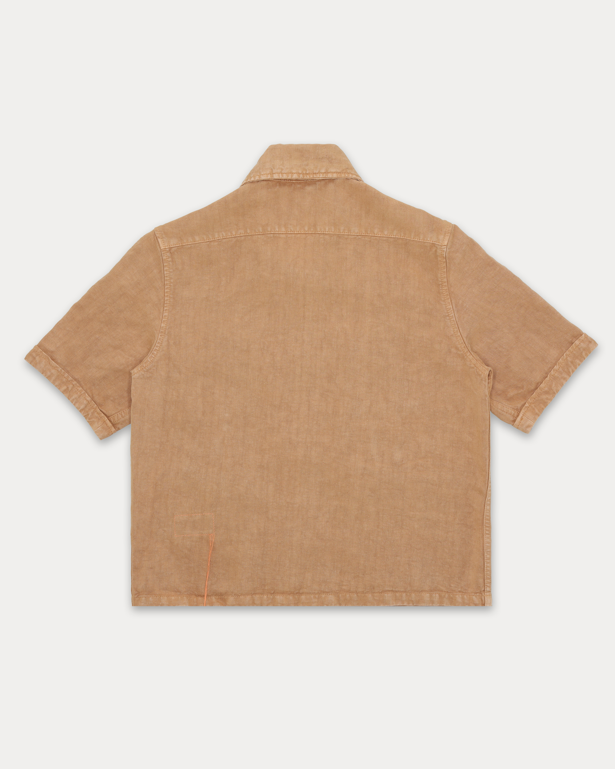 Bohem Short Sleeve Linen Safari Shirt