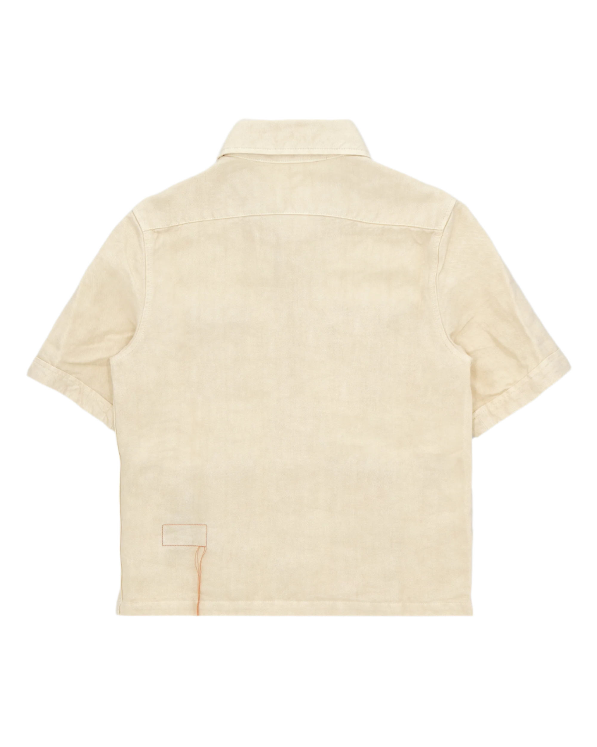 Bohem Camicia Safari Manica Corta In Lino