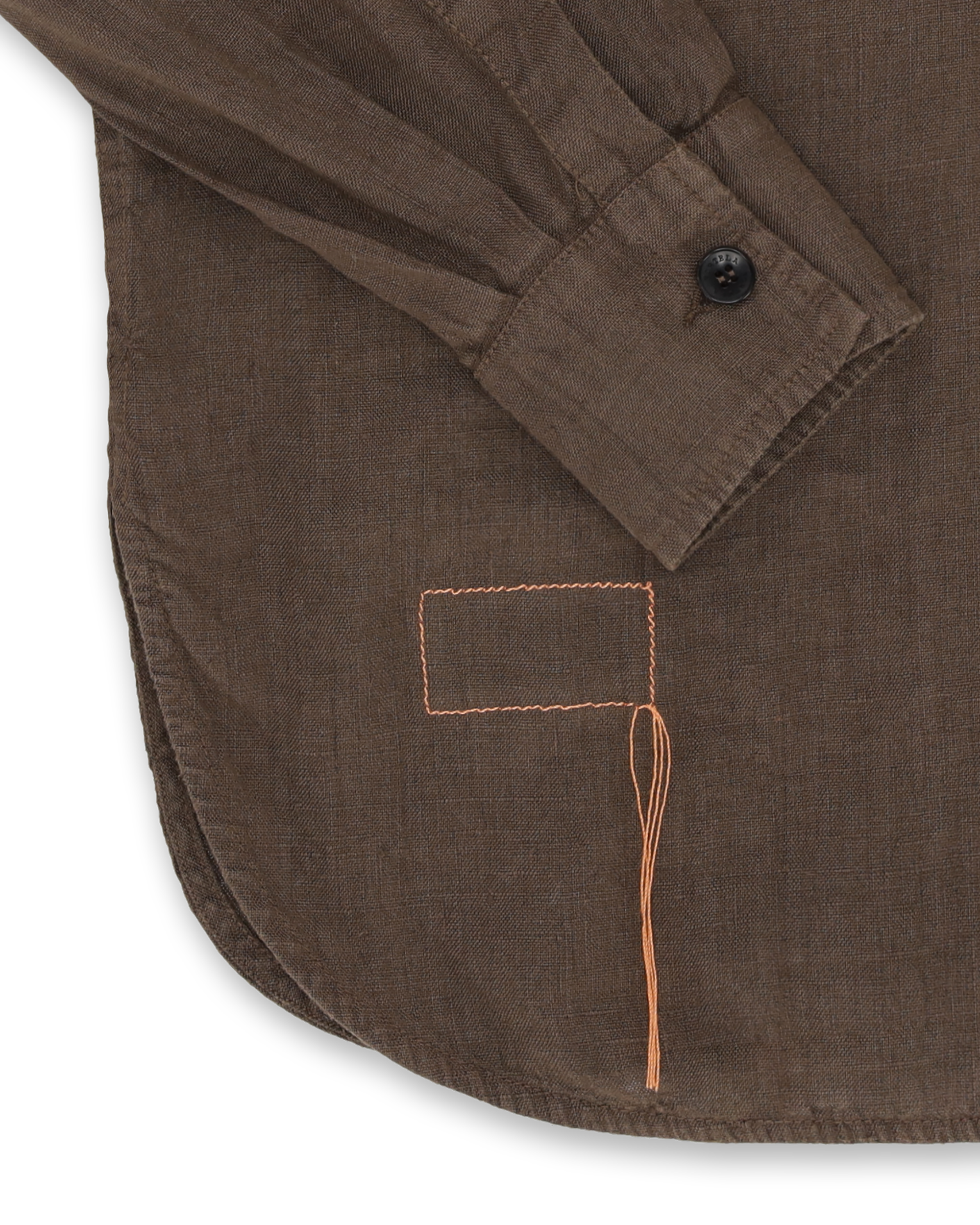 Bonnie Camicia Militare In Lino