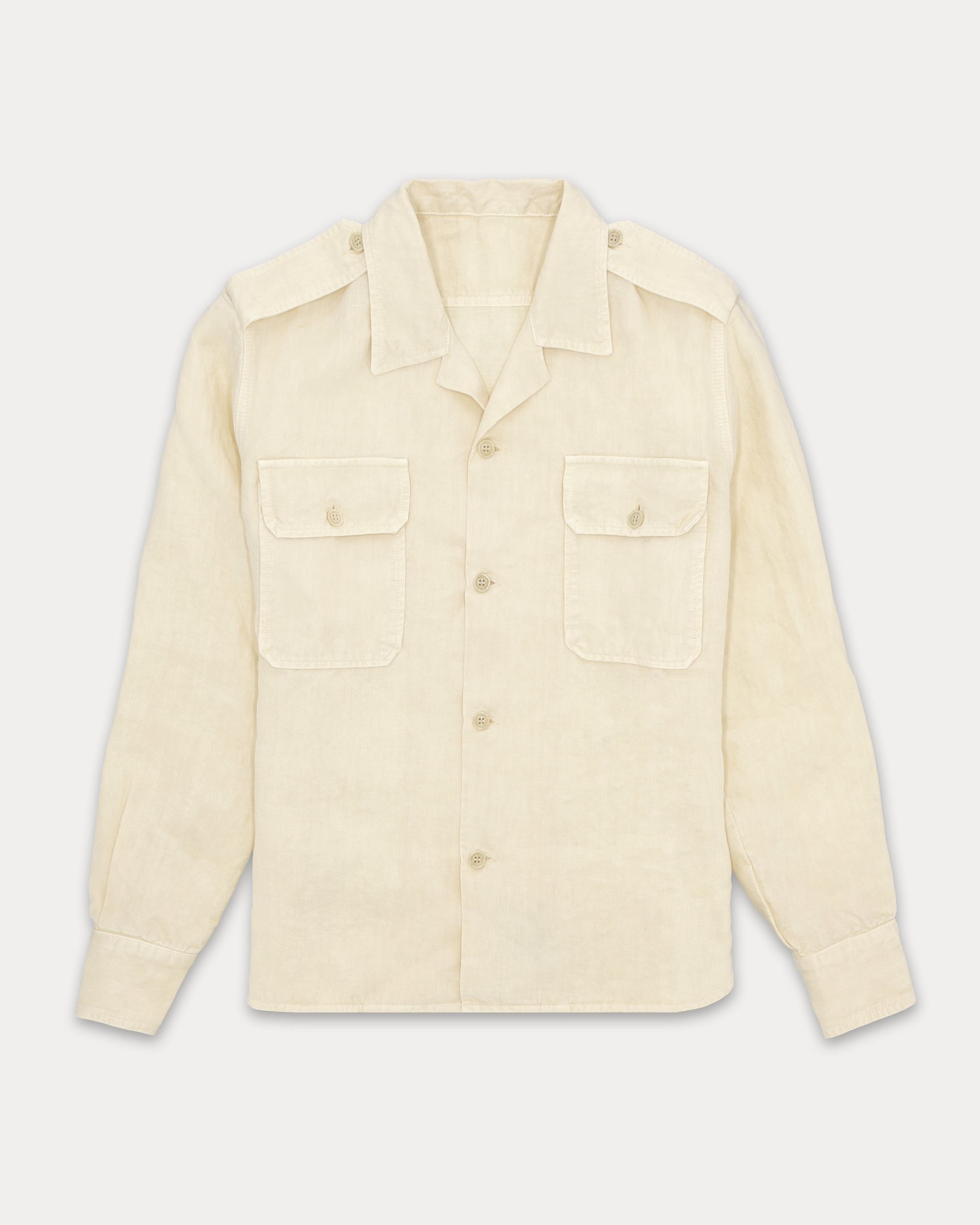 Bonnie Camicia Safari In Lino