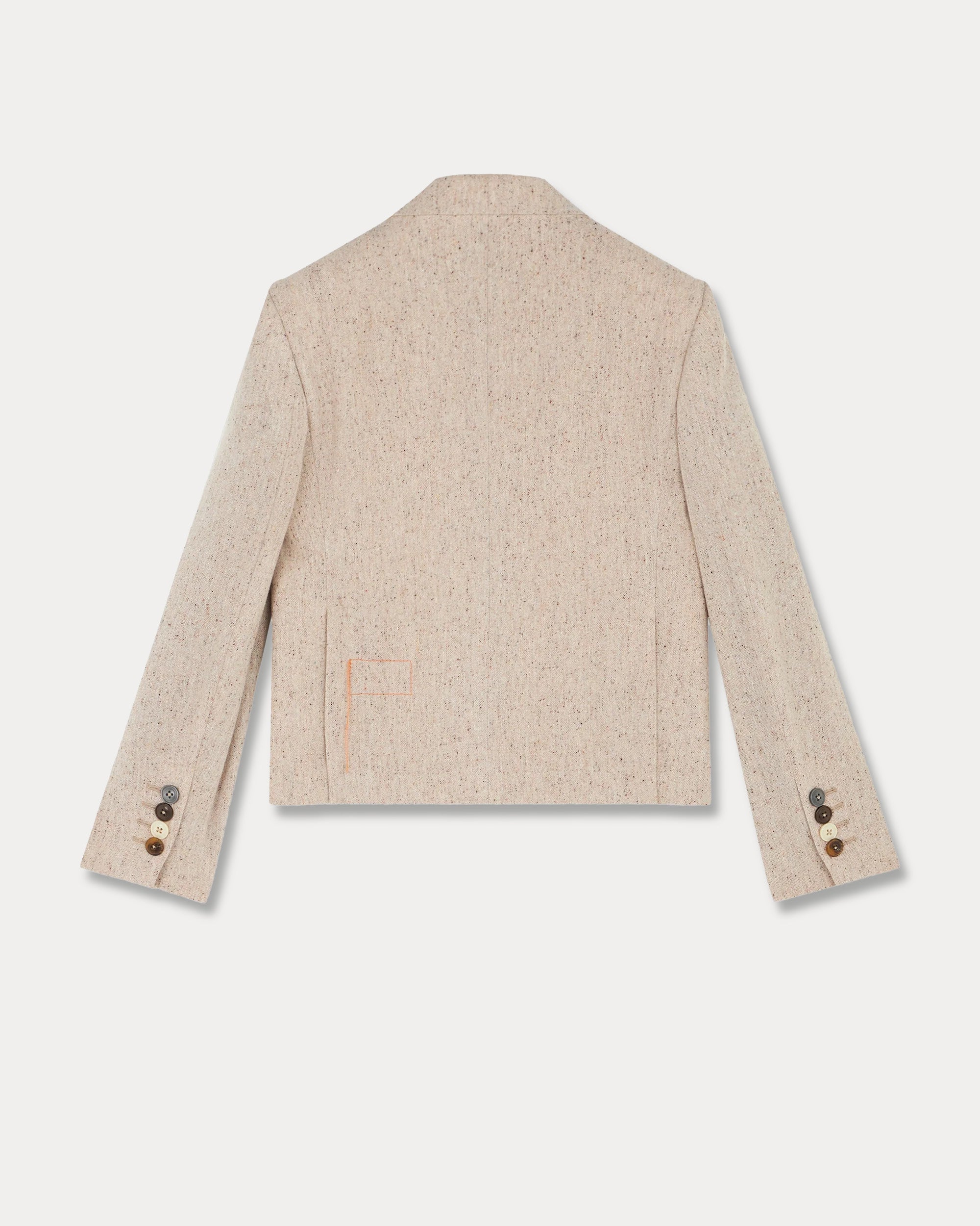 Brooke Single-Breasted Classic Wool Jacket