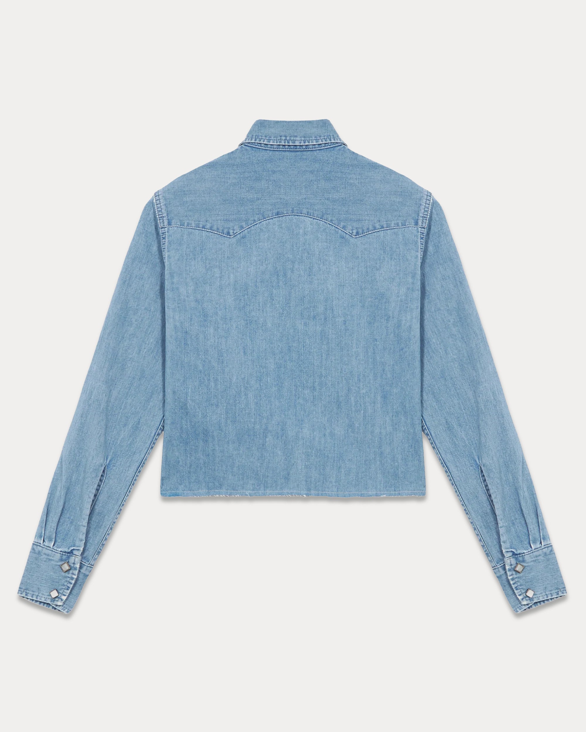 Caracas Camicia in Denim Bleach Wash