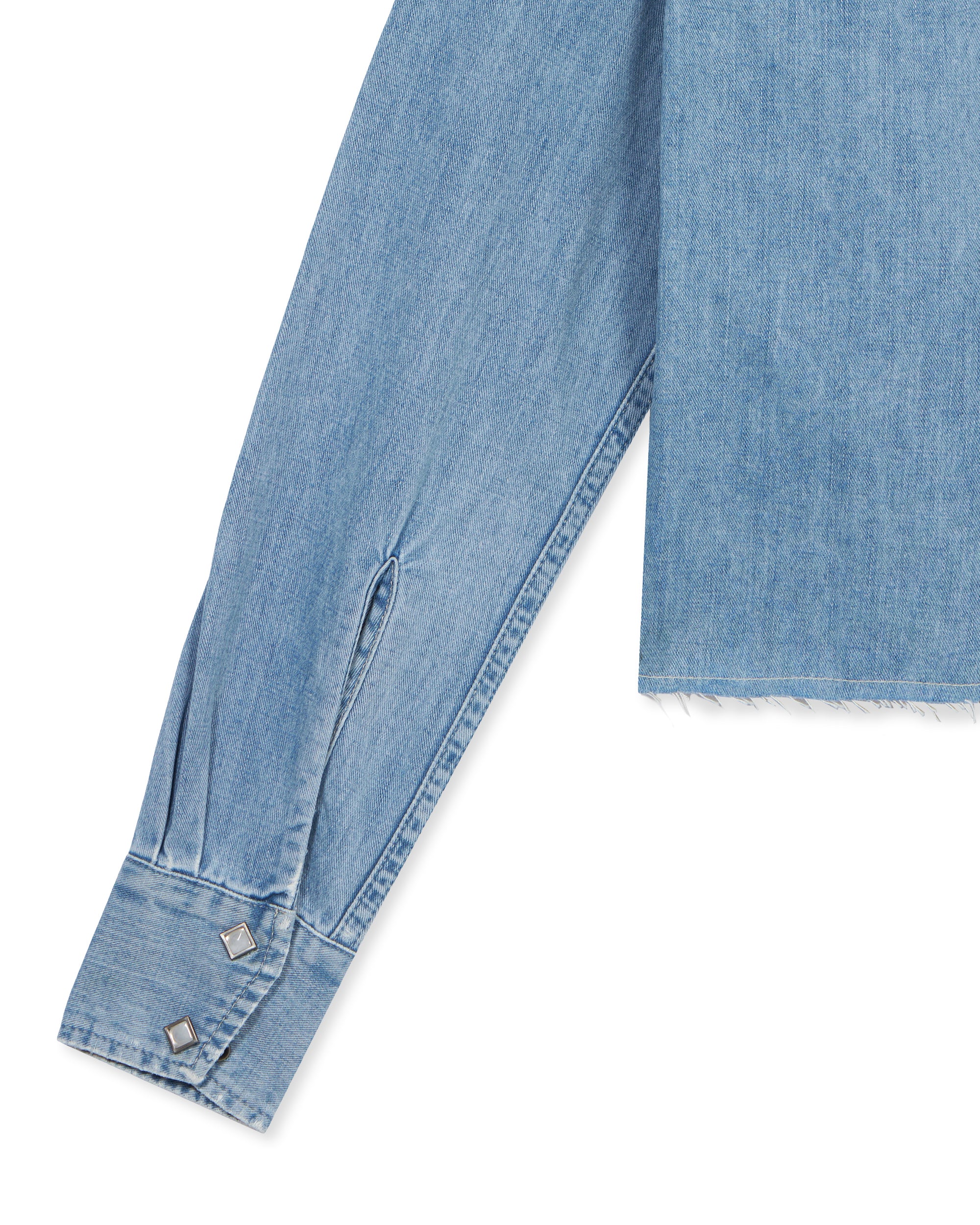 Caracas Camicia in Denim Bleach Wash