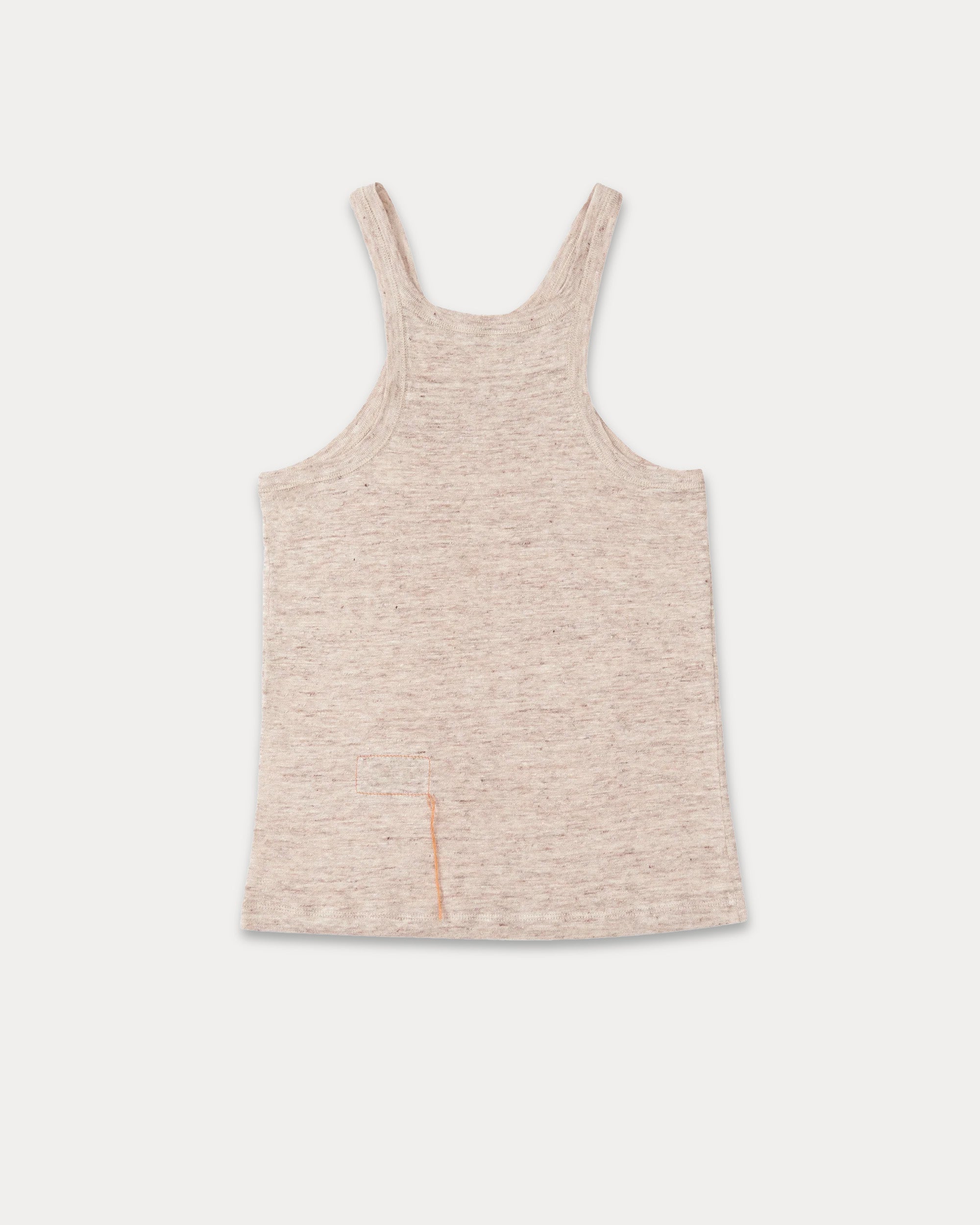 Cassidy Melange Linen Tank Top