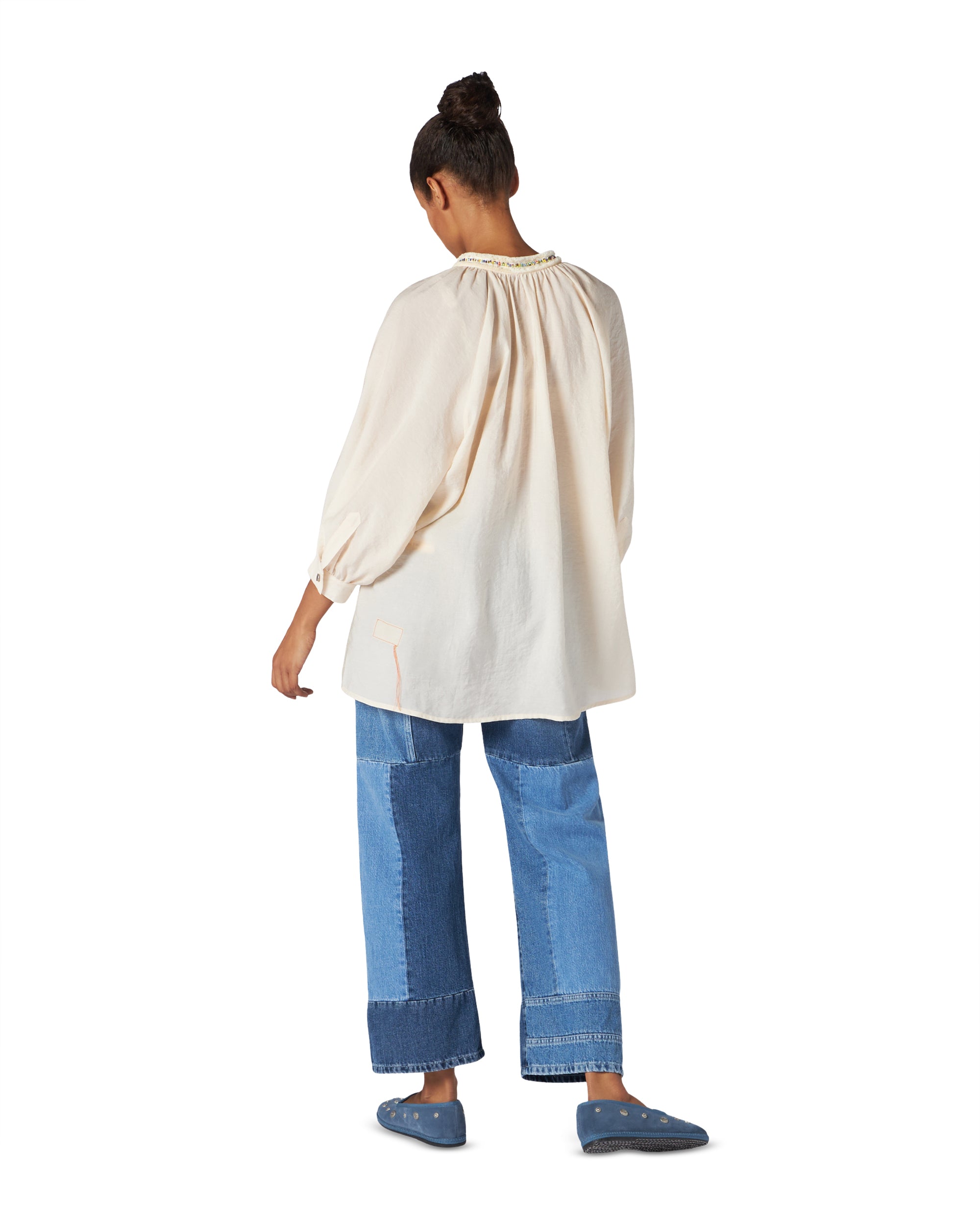 Cecile Blusa Ampia in Muslin