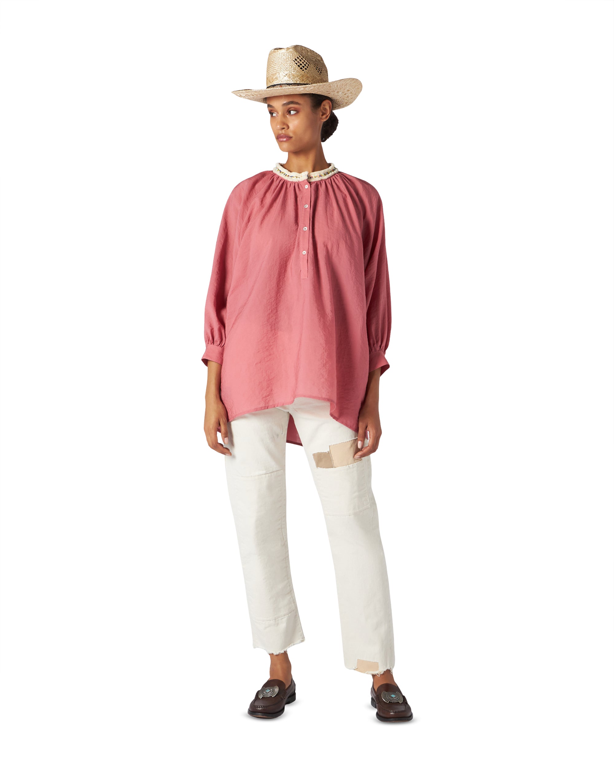 Cecile Muslin Blouse