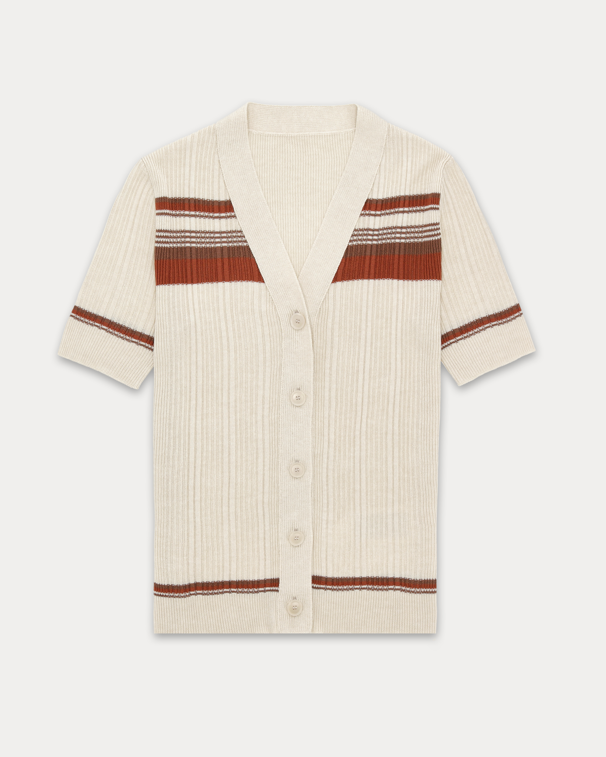 Clarisse Cardigan A Righe Multicolor