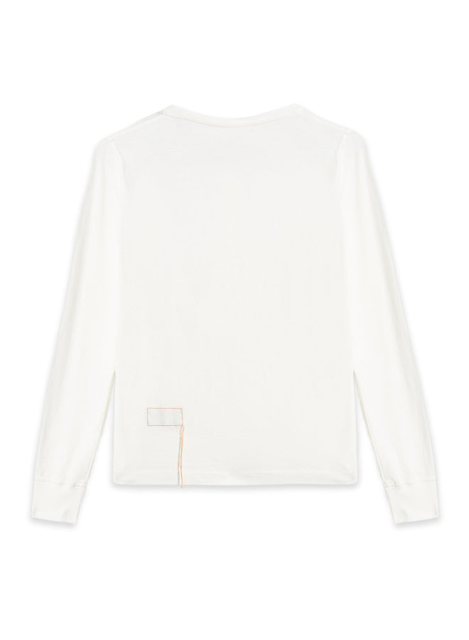 Coralie T-Shirt Serafino Manica Lunga