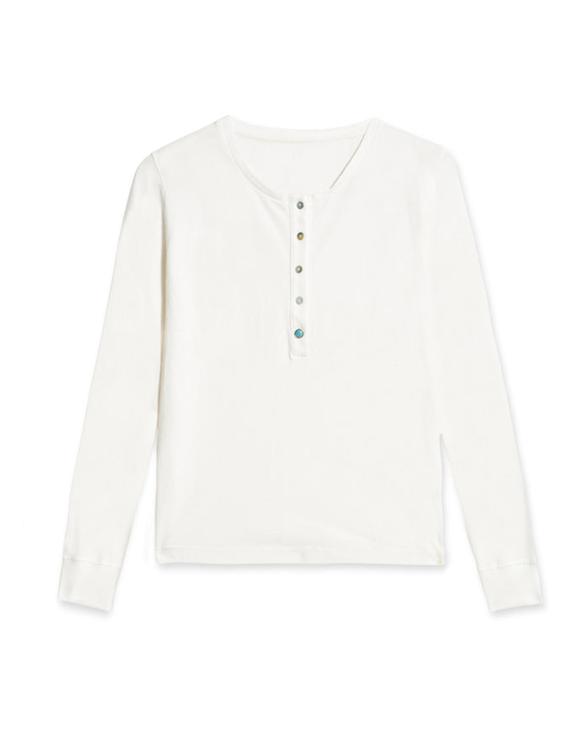 Coralie T-Shirt Serafino Manica Lunga