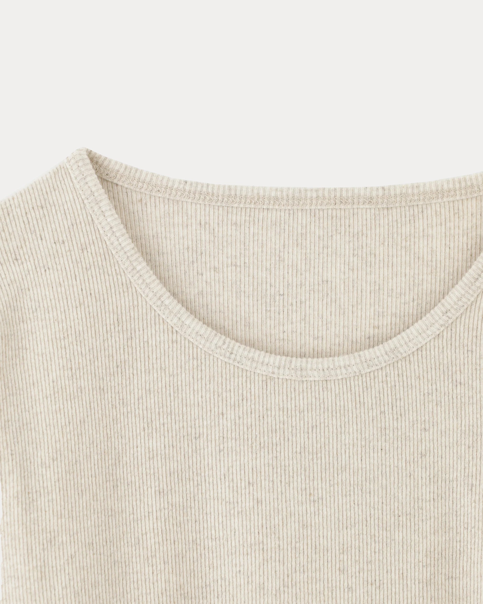 Courtney T-Shirt in Cotone Lino a Coste