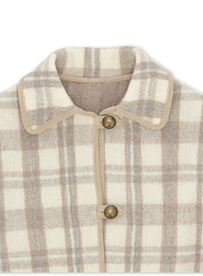 Danielle Giacca In Lana A Quadri