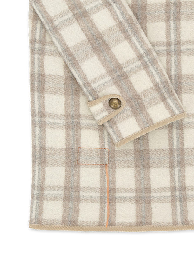 Danielle Giacca In Lana A Quadri