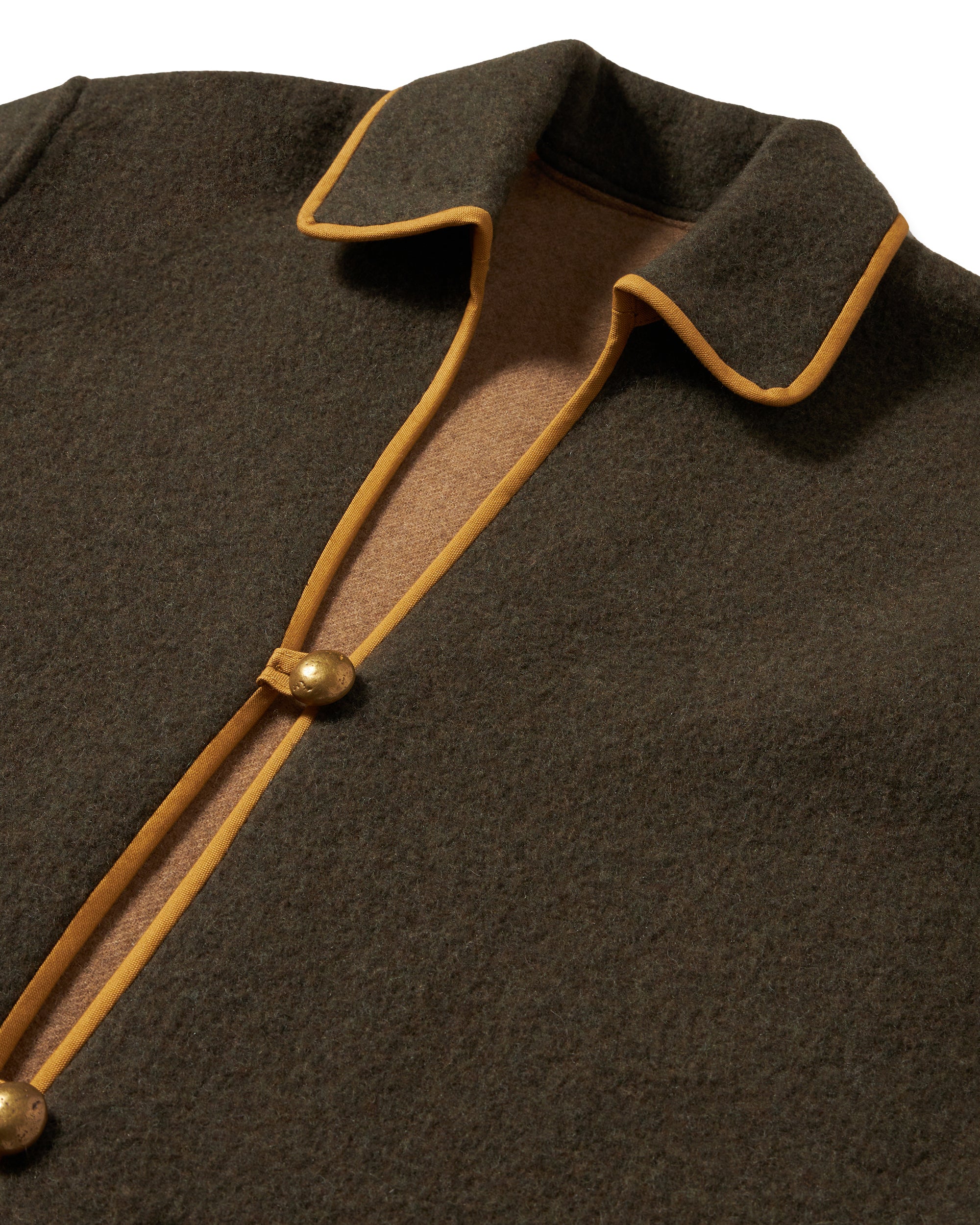 Danika Cappotto In Lana Con Frange