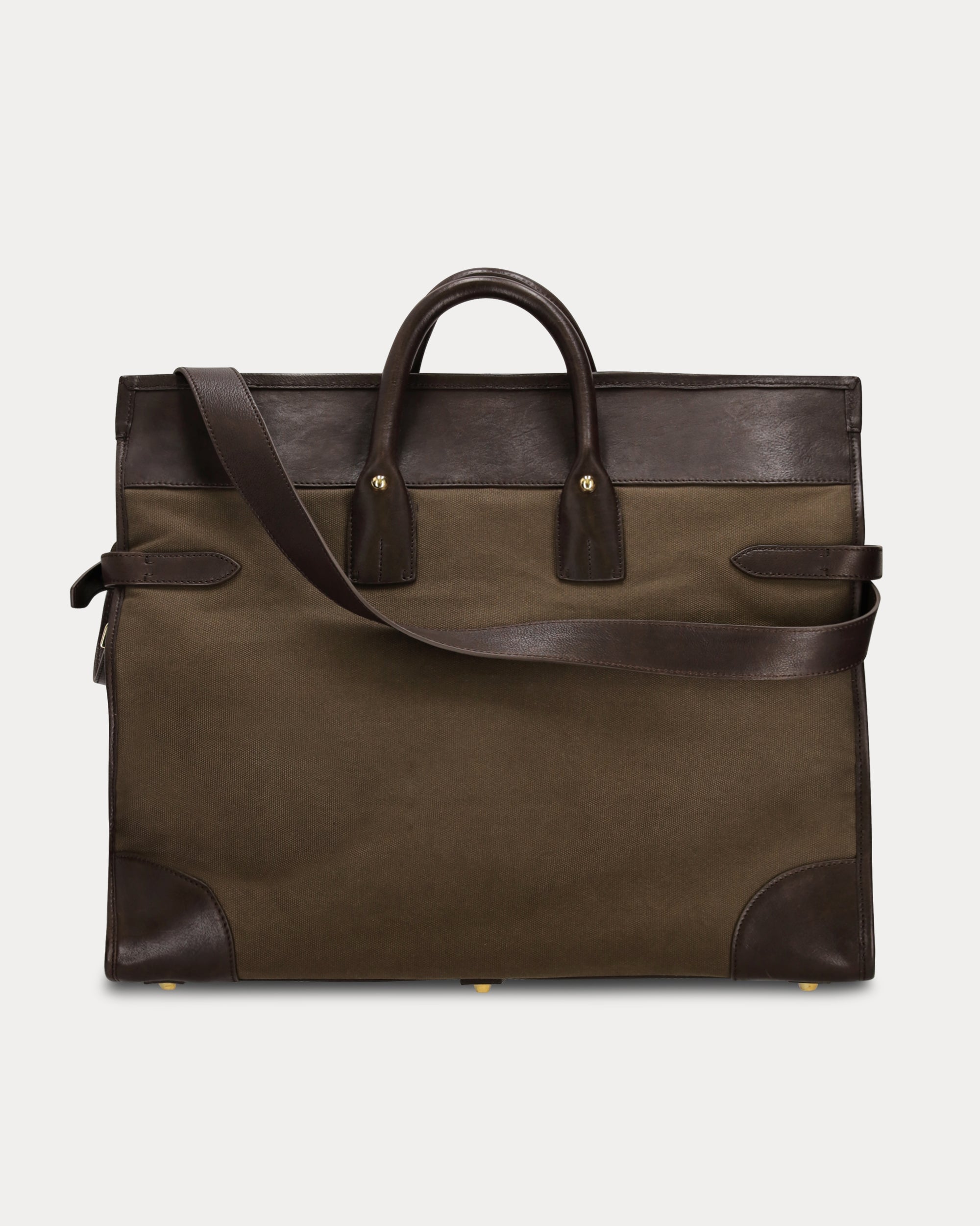 Weekendbag Canvas and Leather Bag