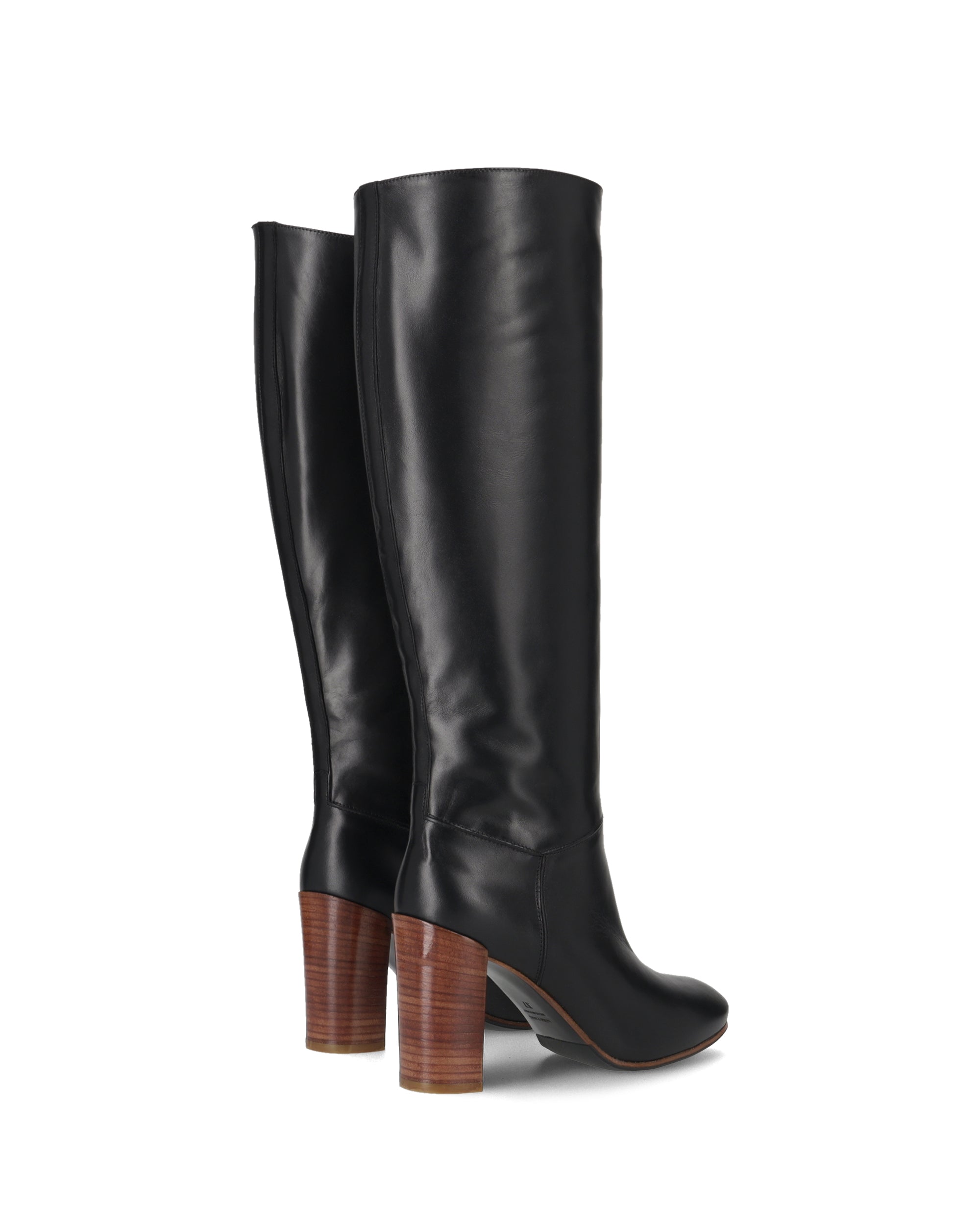 Elizabeth Stivali Alti in Pelle di Vitello