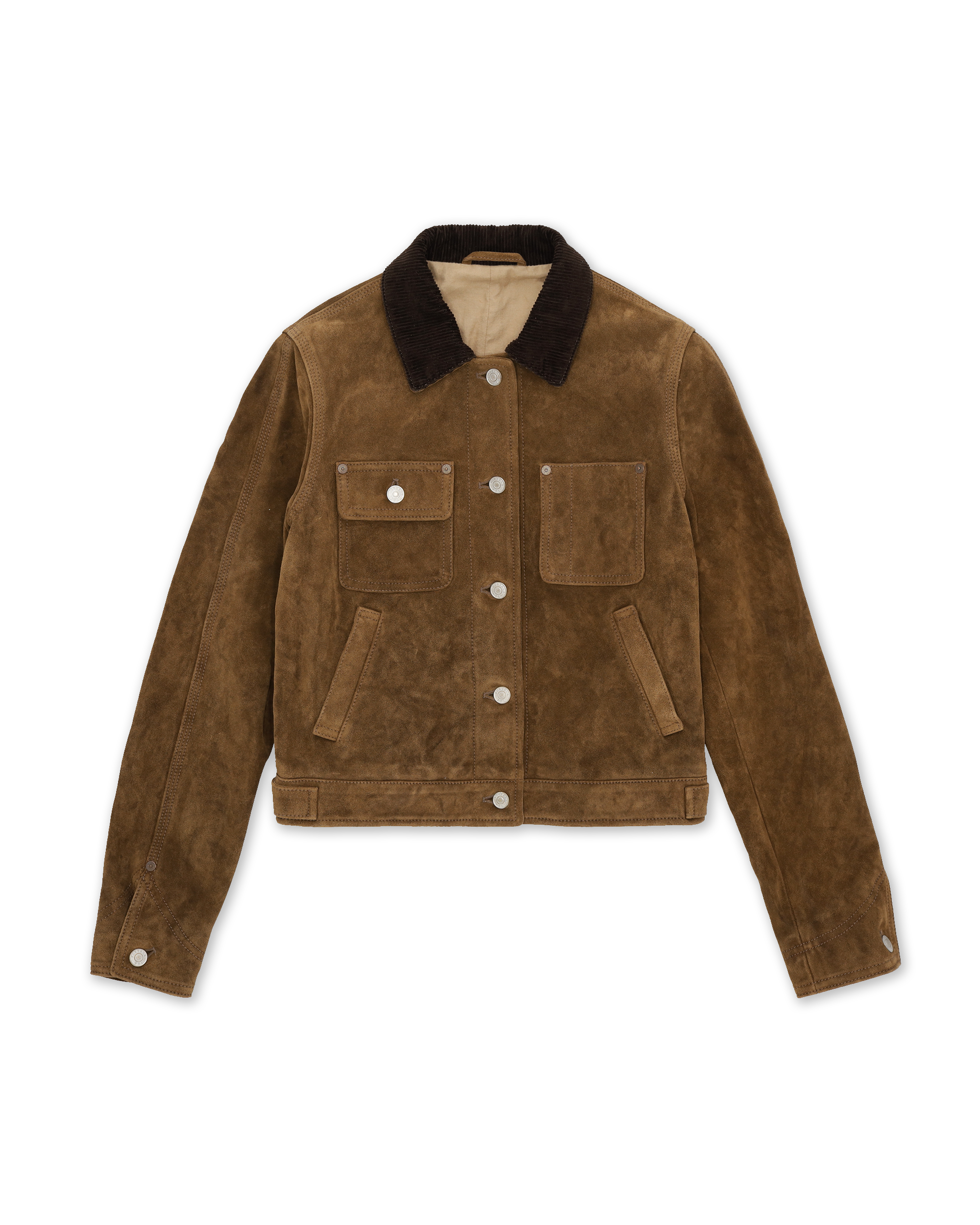 Fedra Giacca In Pelle Scamosciata