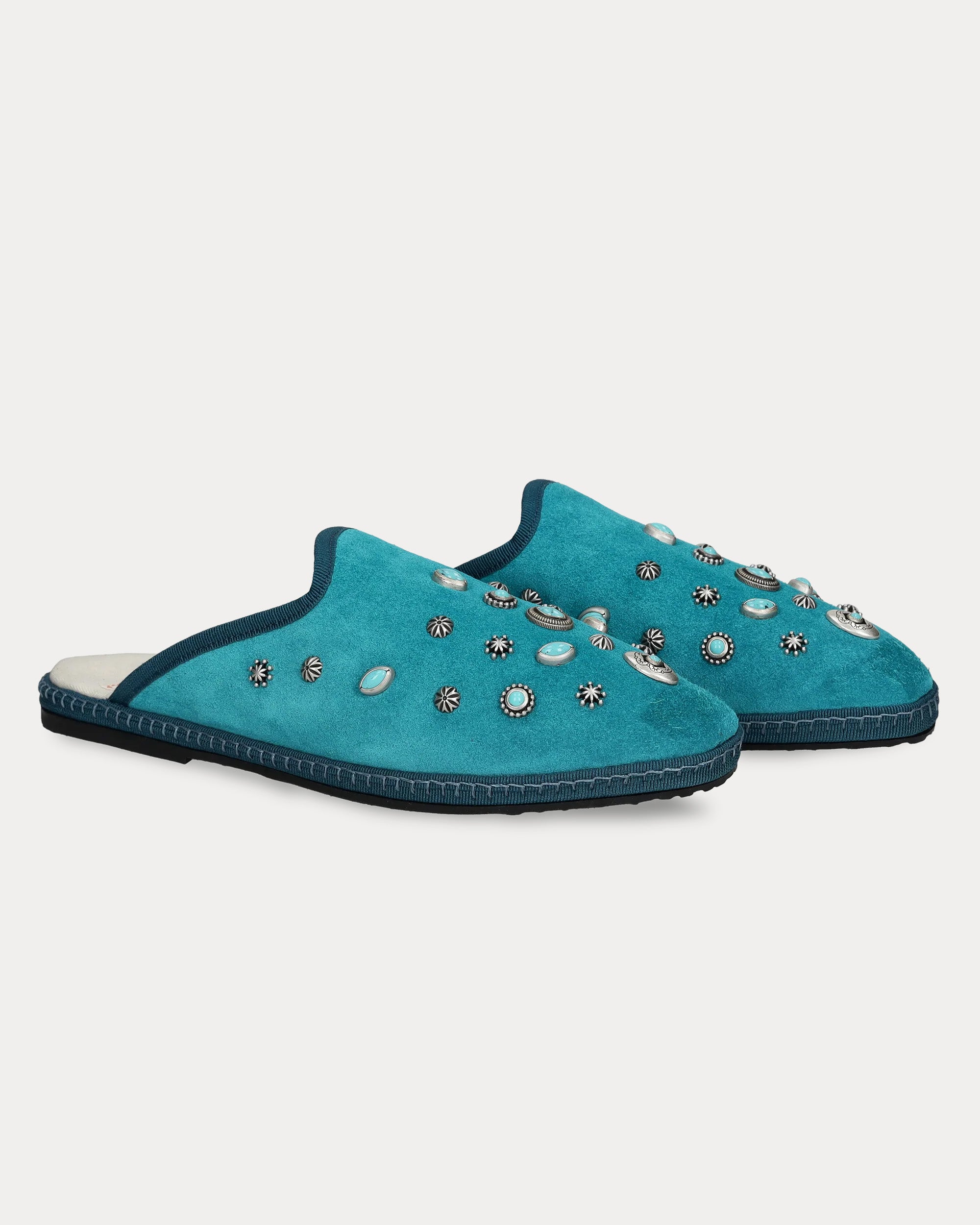 Flap Suede Friulane Slippers