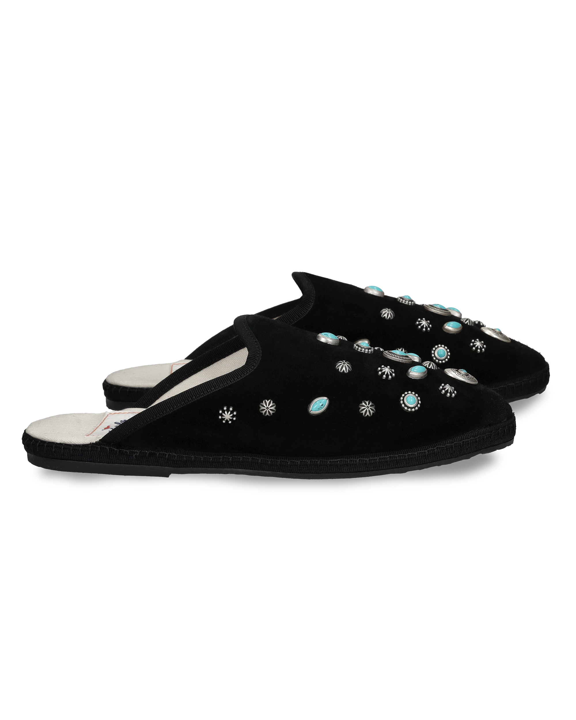 Flap Friulane Sabot In Pelle Scamosciata