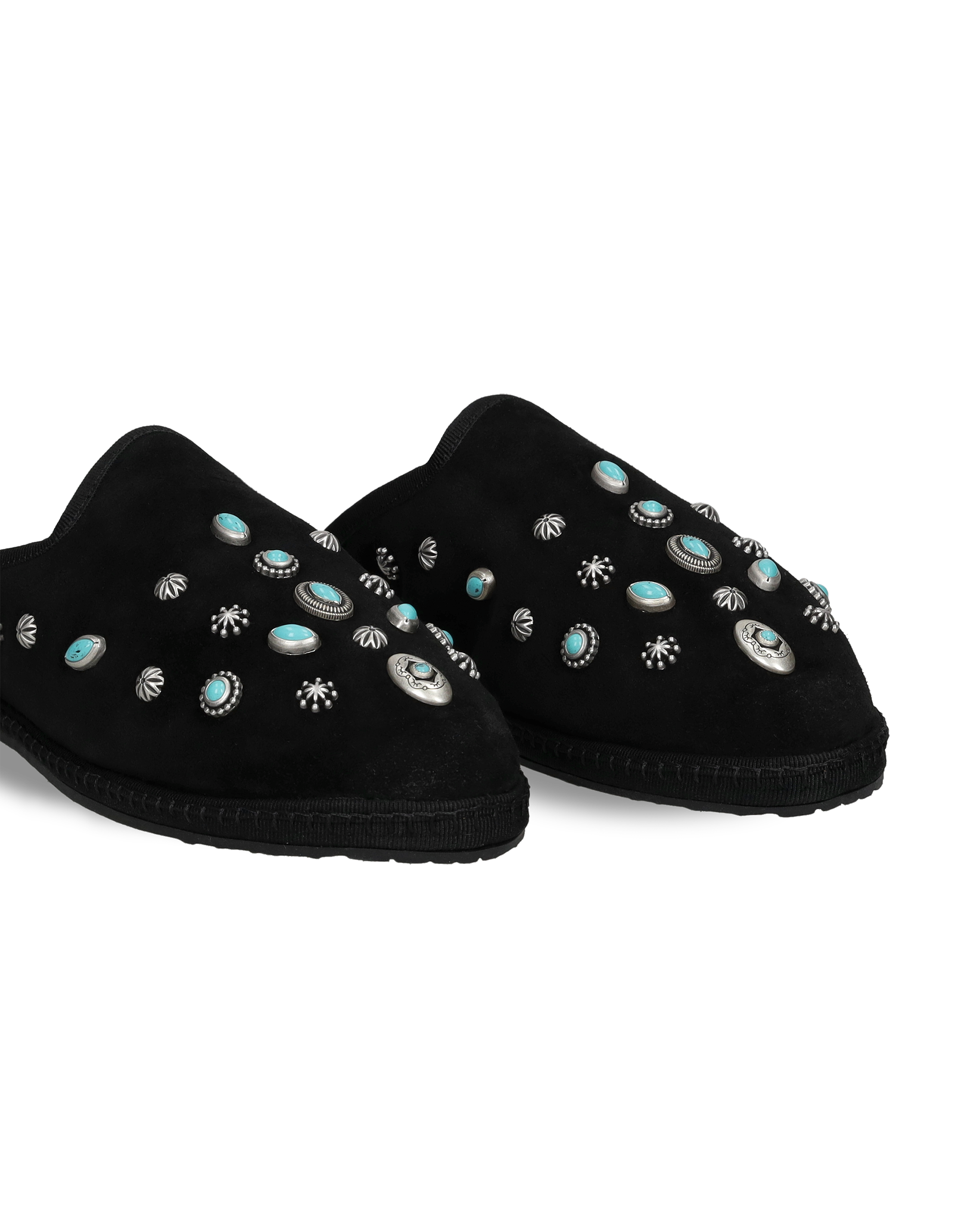 Flap Friulane Sabot In Pelle Scamosciata