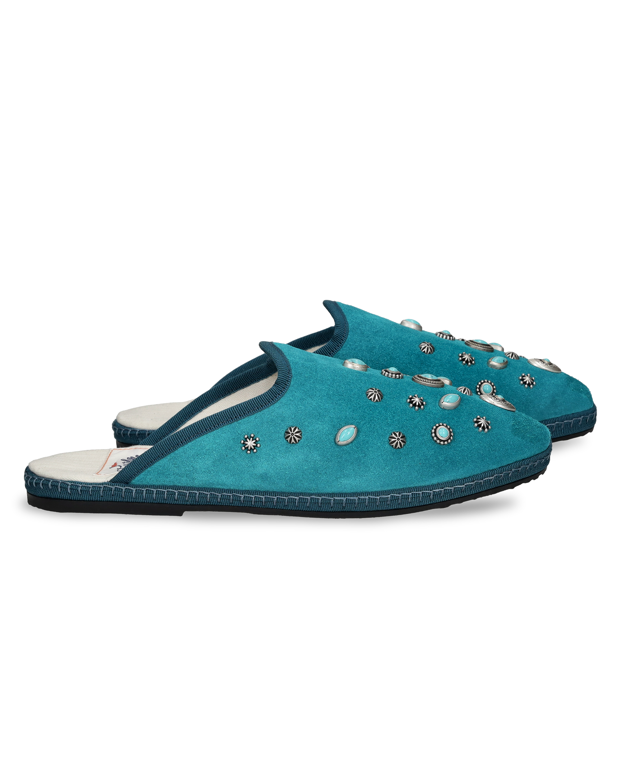 Flap Friulane Sabot In Pelle Scamosciata