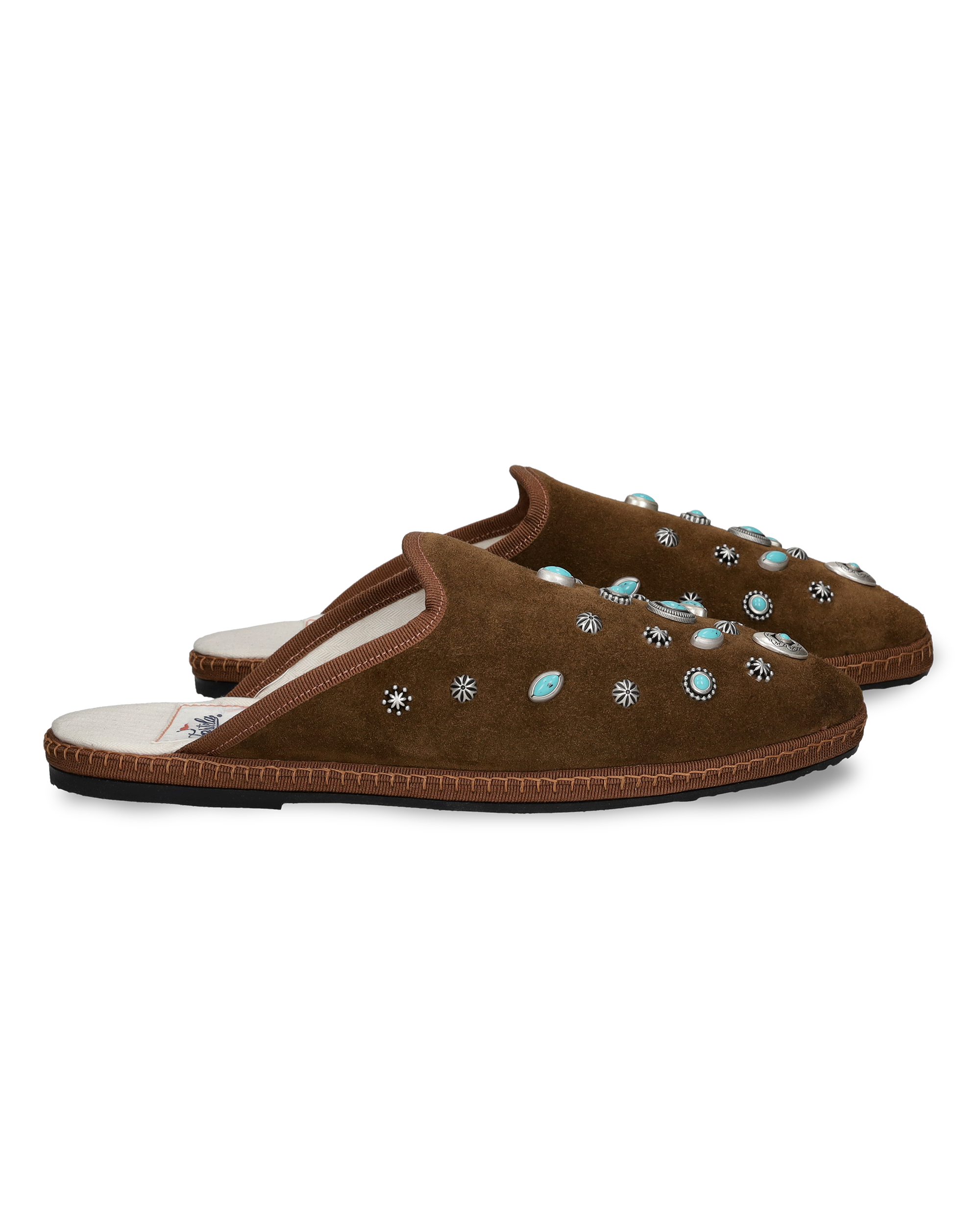 Flap Friulane Sabot In Pelle Scamosciata