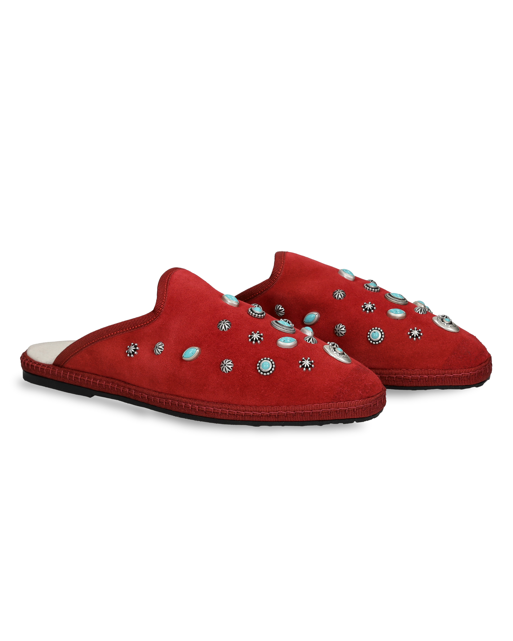 Flap Friulane Sabot In Pelle Scamosciata