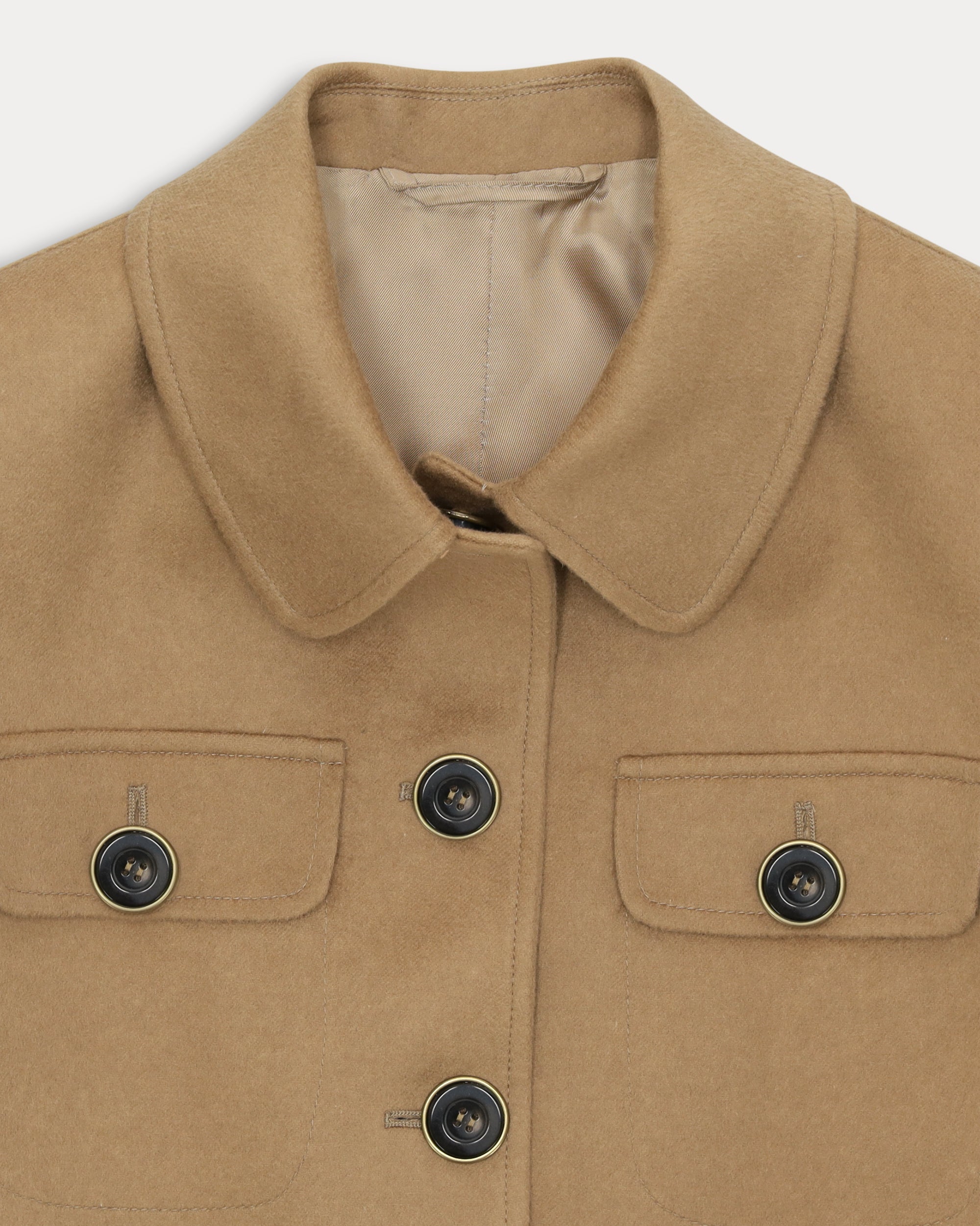 Fortune Giacca Crop in Cashmere