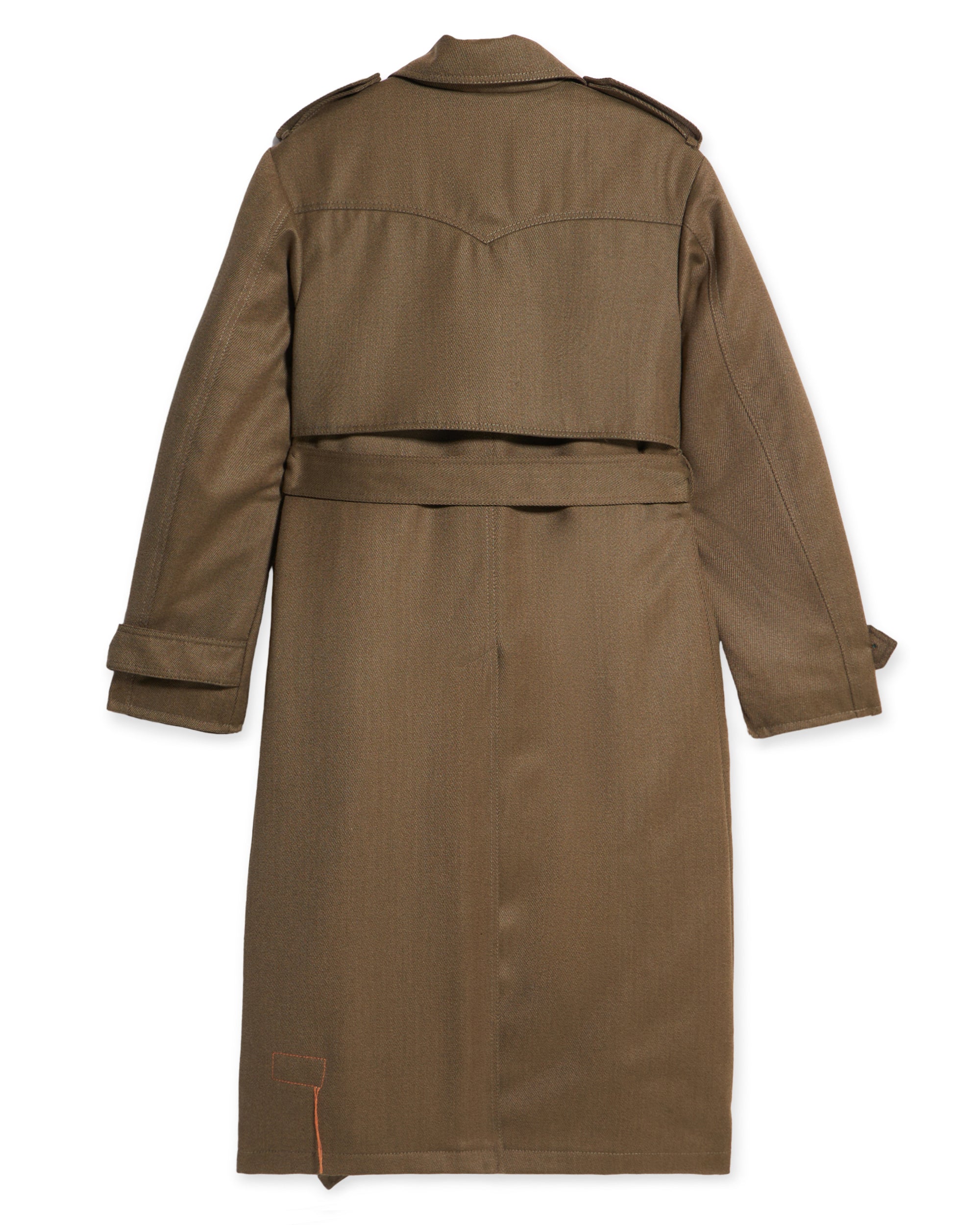 Franciska Trench Militare In Lana 