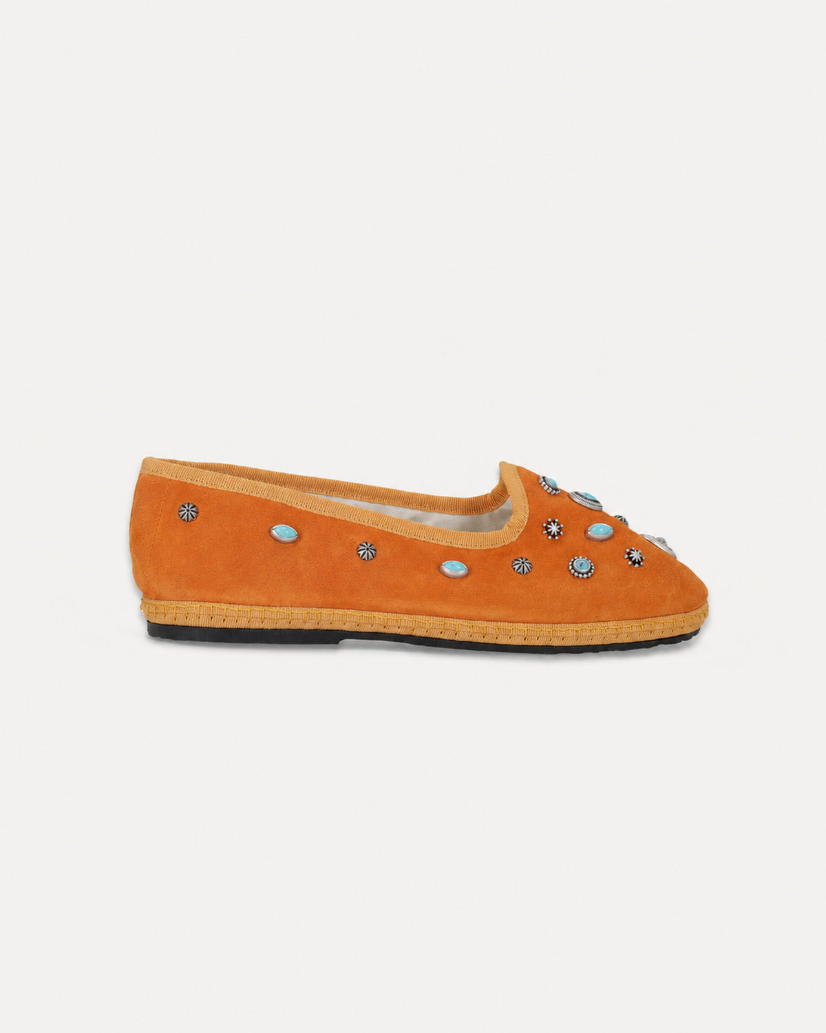 Frutate Friulane In Pelle Scamosciata Con Borchie