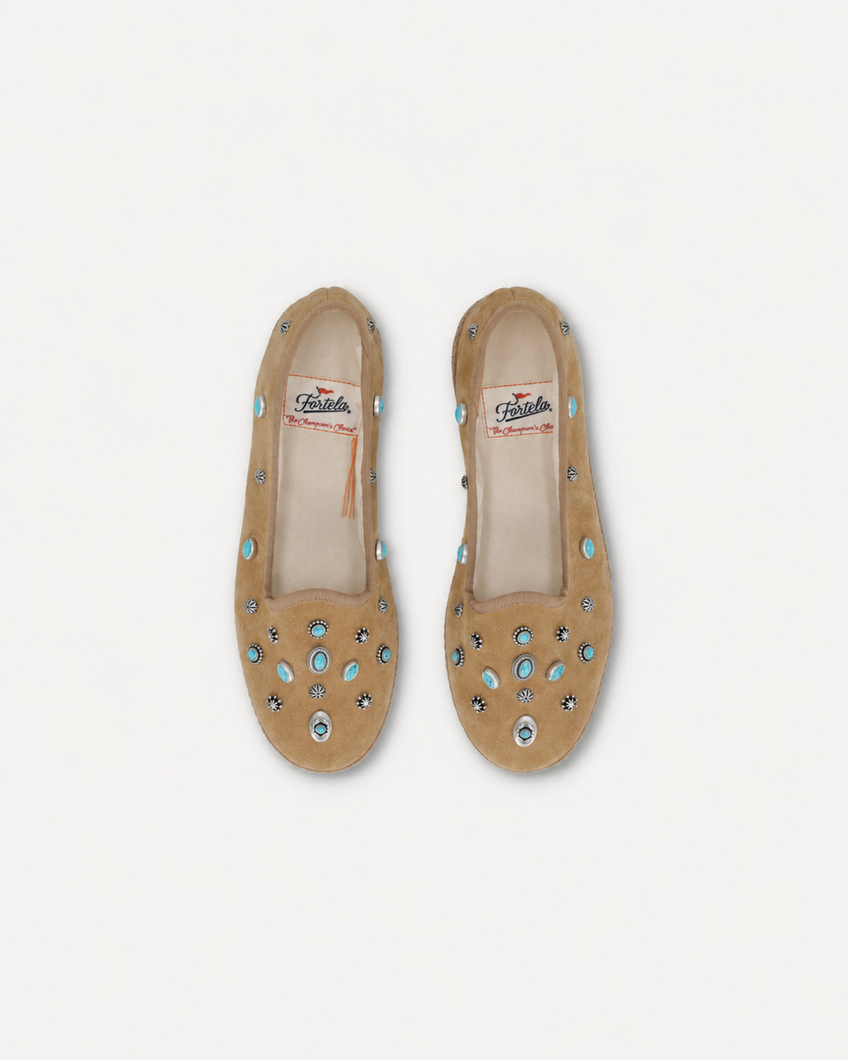 Frutate Suede Friulane with Studs