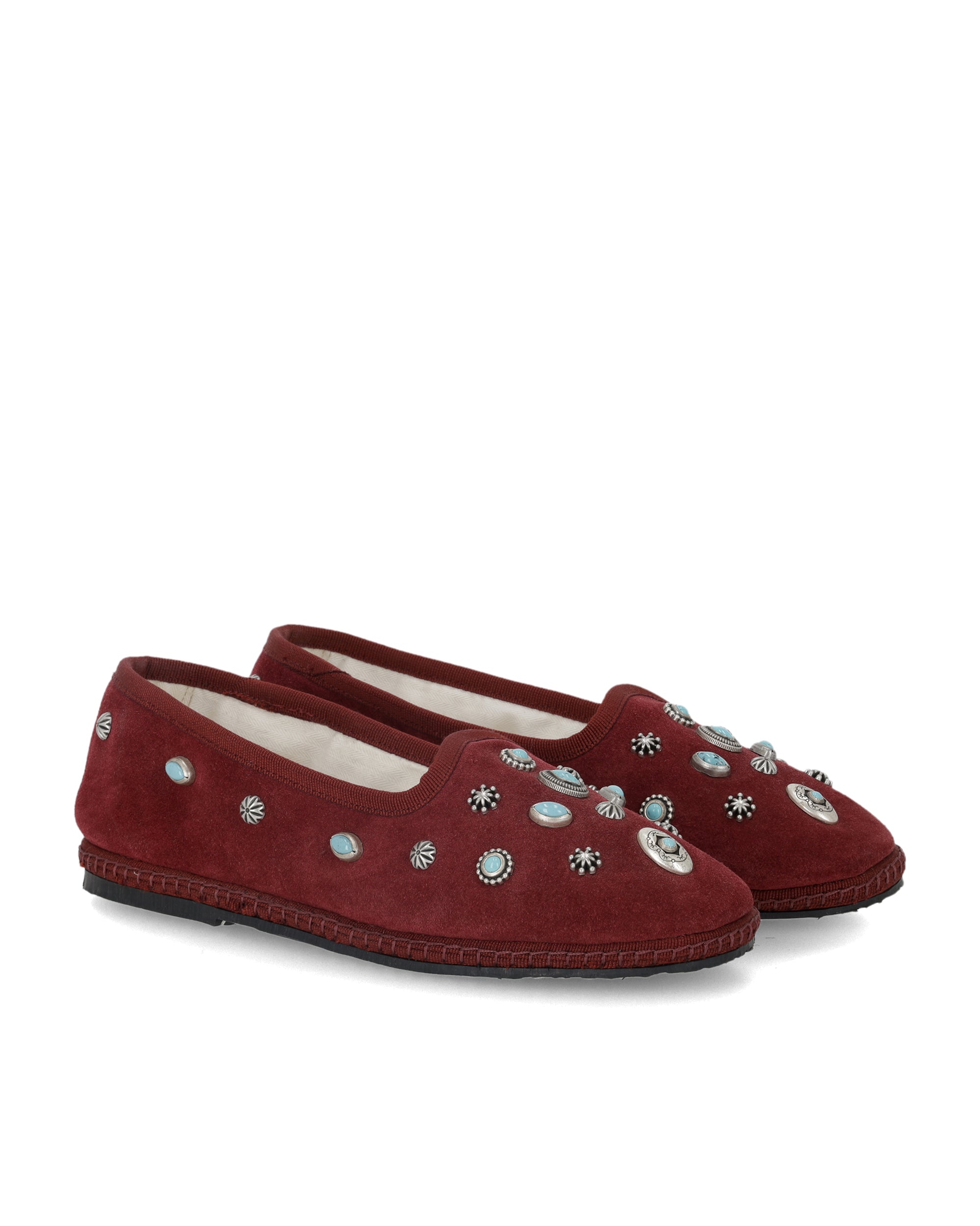 Frutate Suede Friulane with Studs
