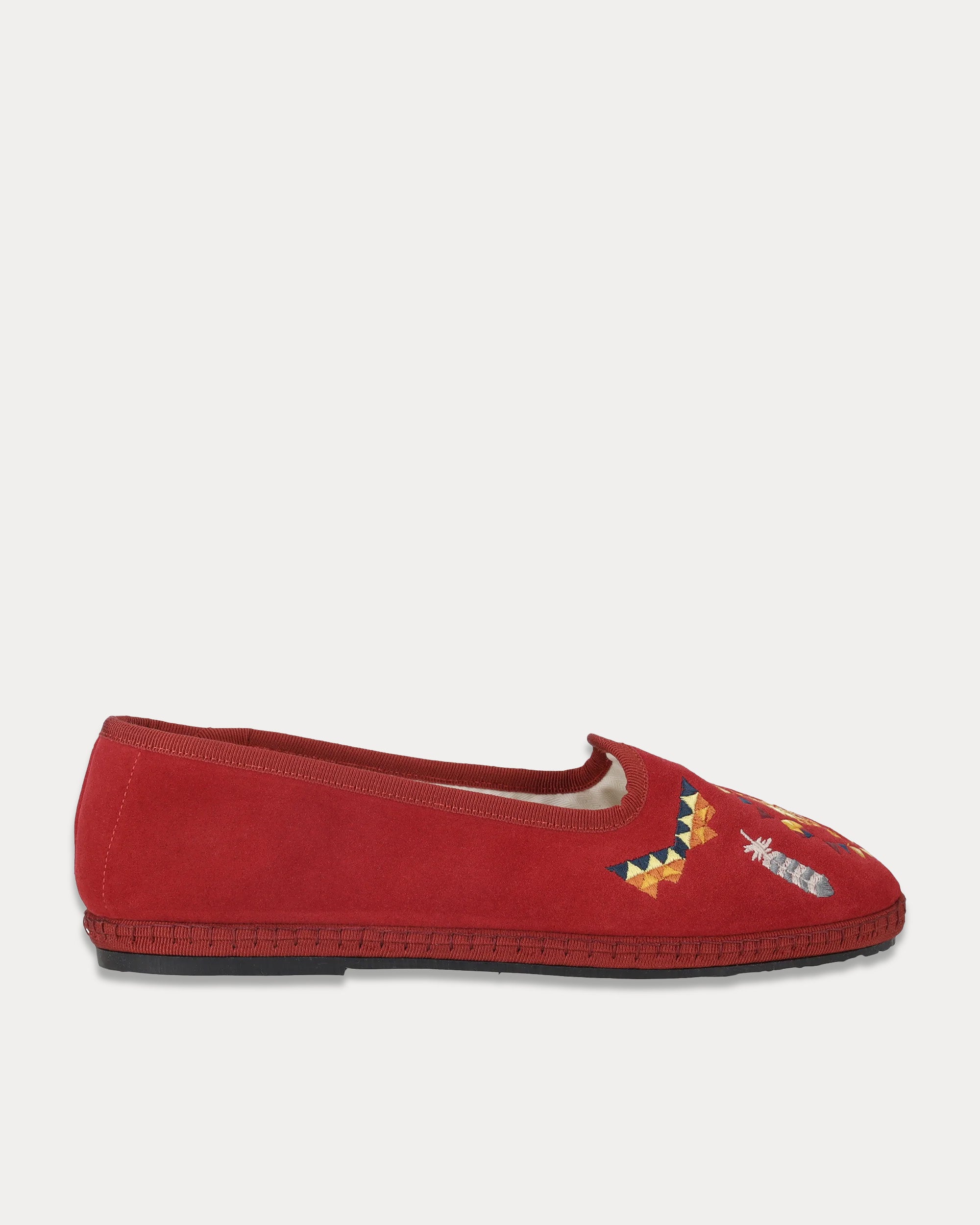 Frutate Embroidered Suede Friulane