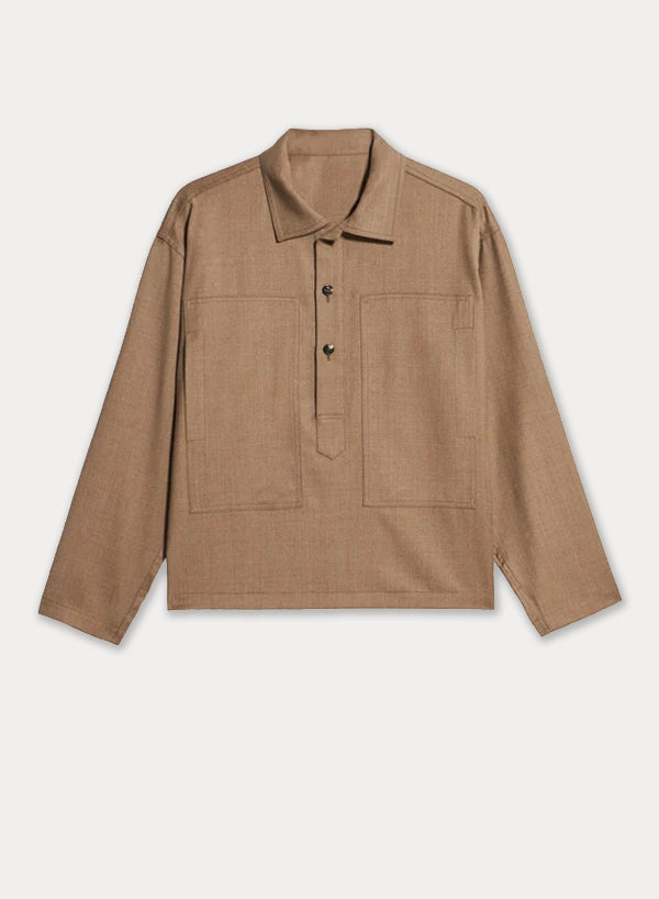 Fuego Lightweight Wool Overshirt