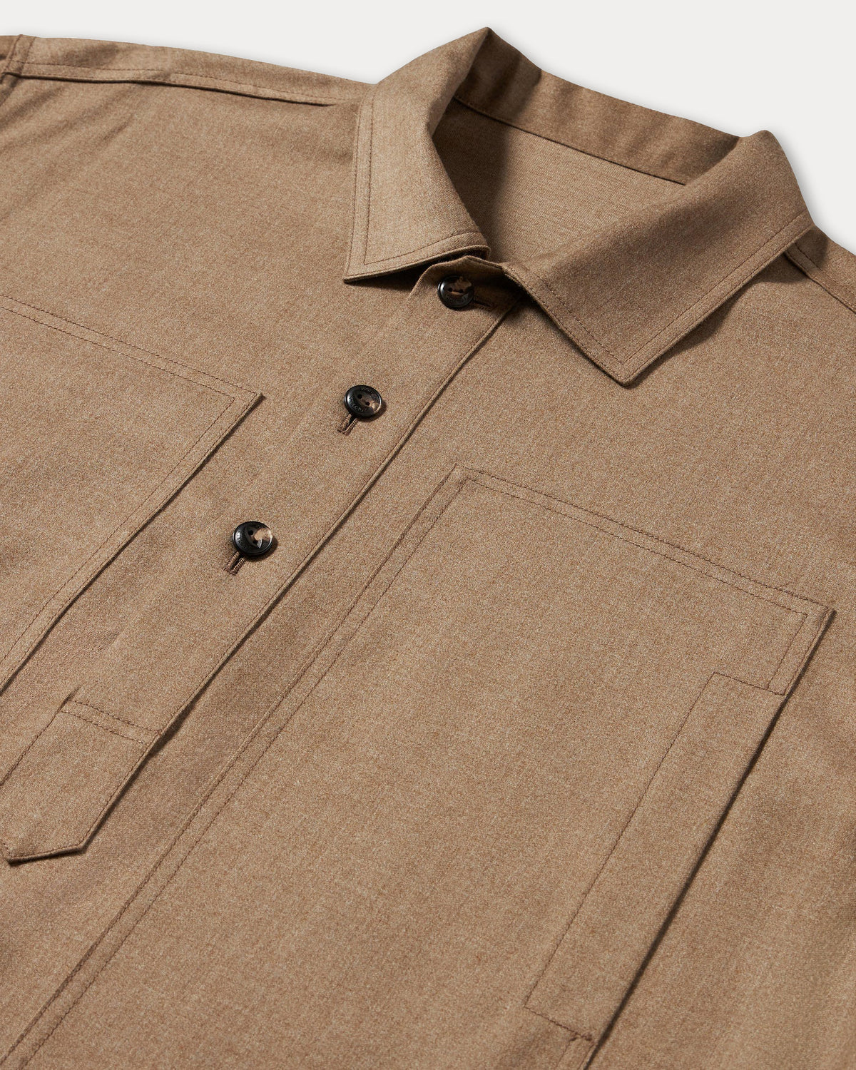 Fuego Lightweight Wool Overshirt
