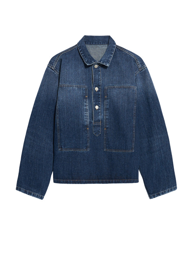 Fuego Overshirt in Denim Stone Wash