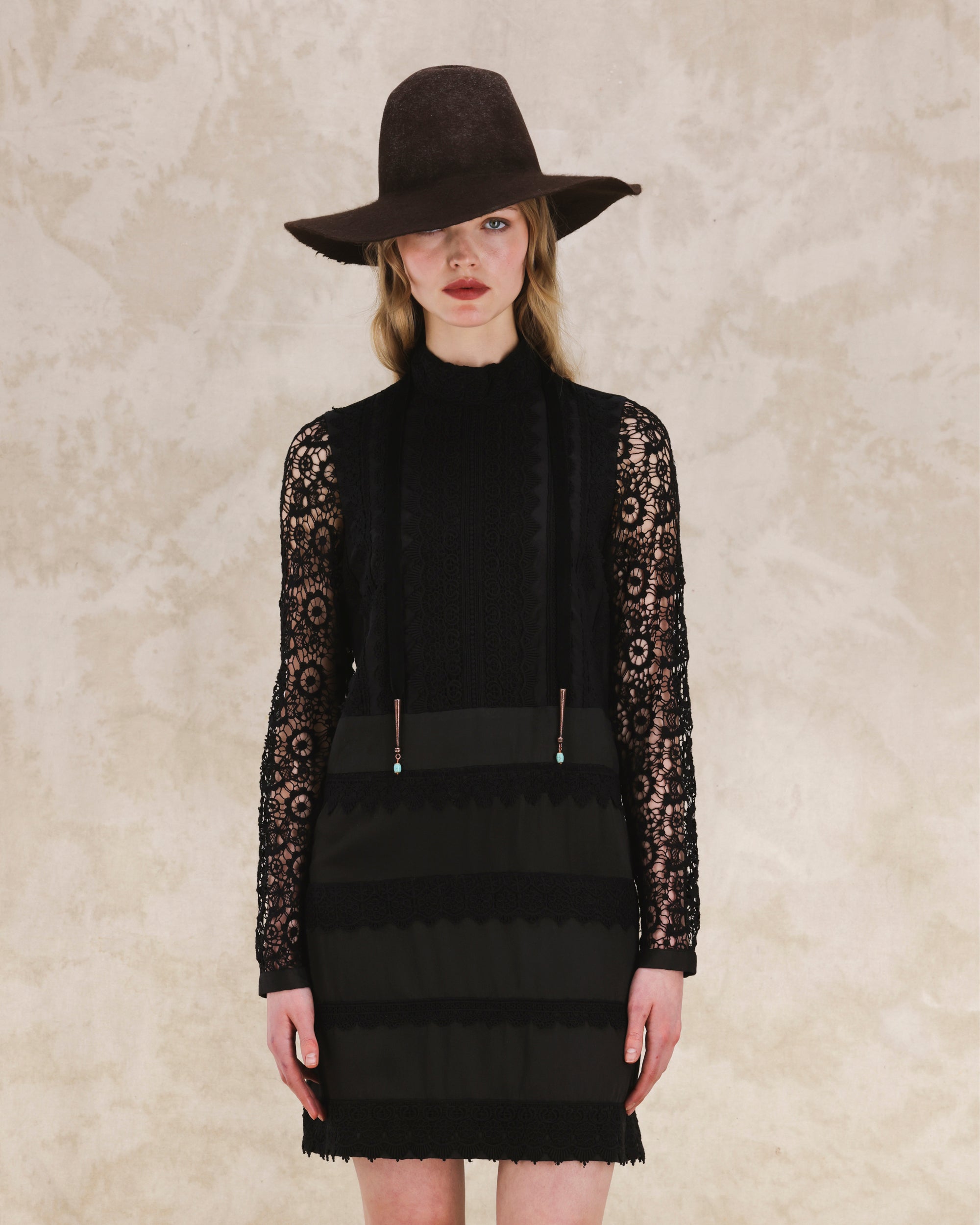 Gervaise Mini Abito In Crochet