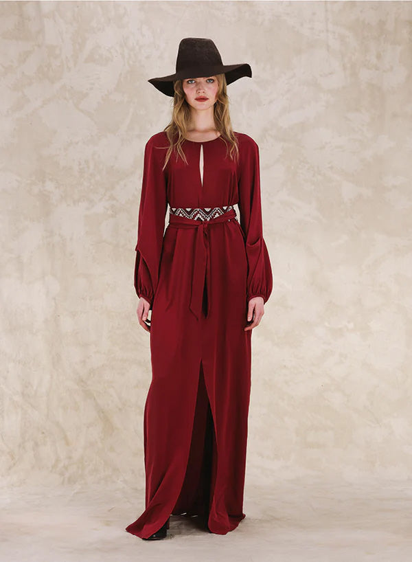 Gilberte Silk Crepe Dress