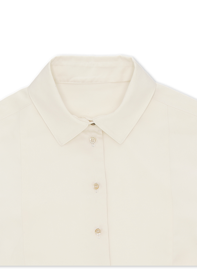 Ginette Silk Smoking Shirt 