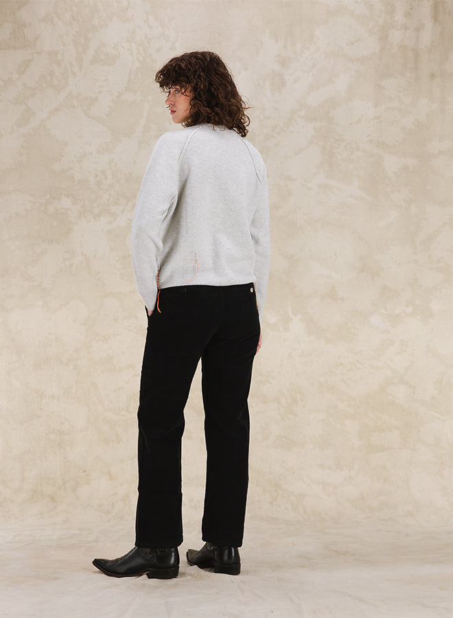 Harvard Maglia Girocollo In Lana con Maniche Raglan