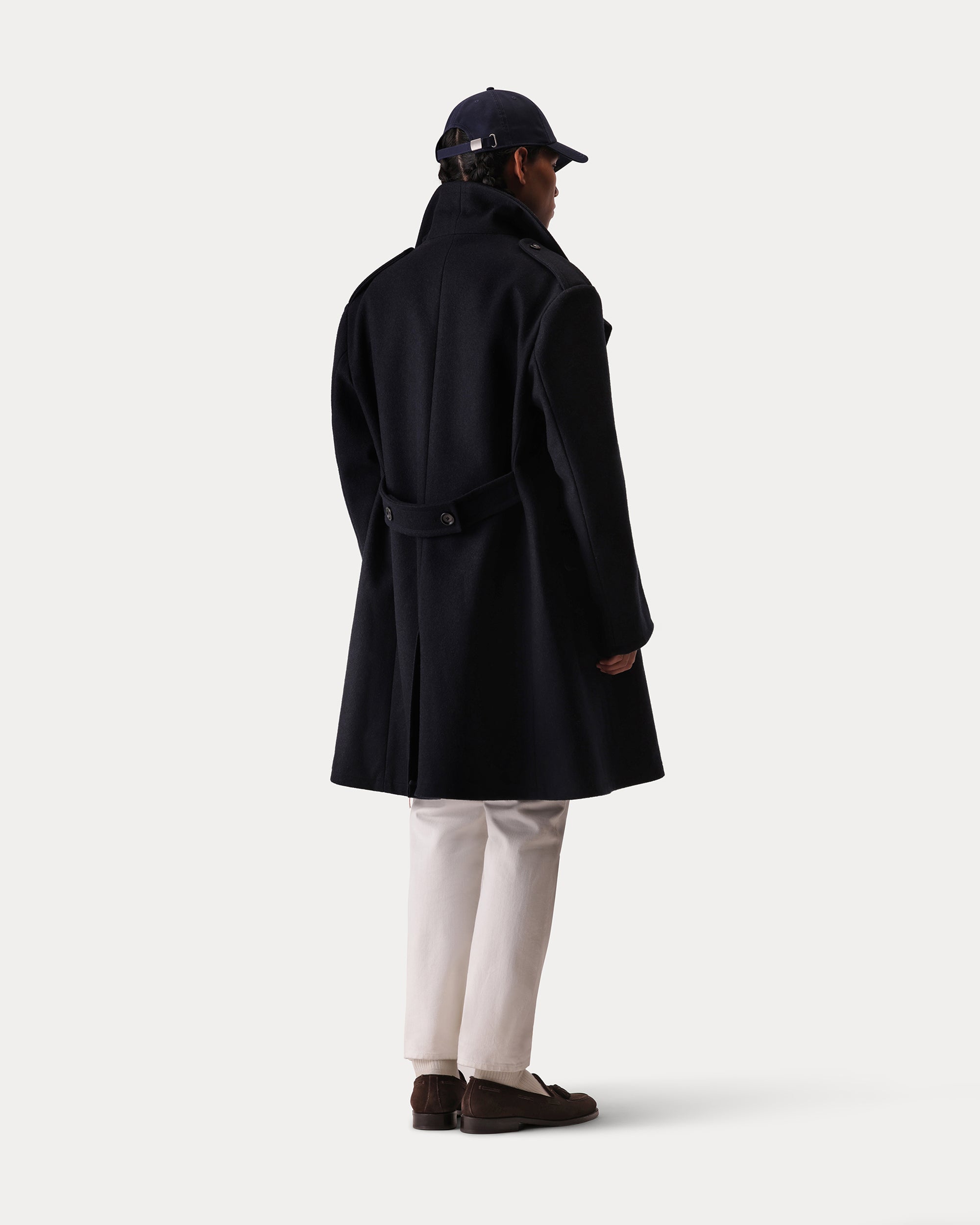 Winston Cappotto Doppiopetto In Lana