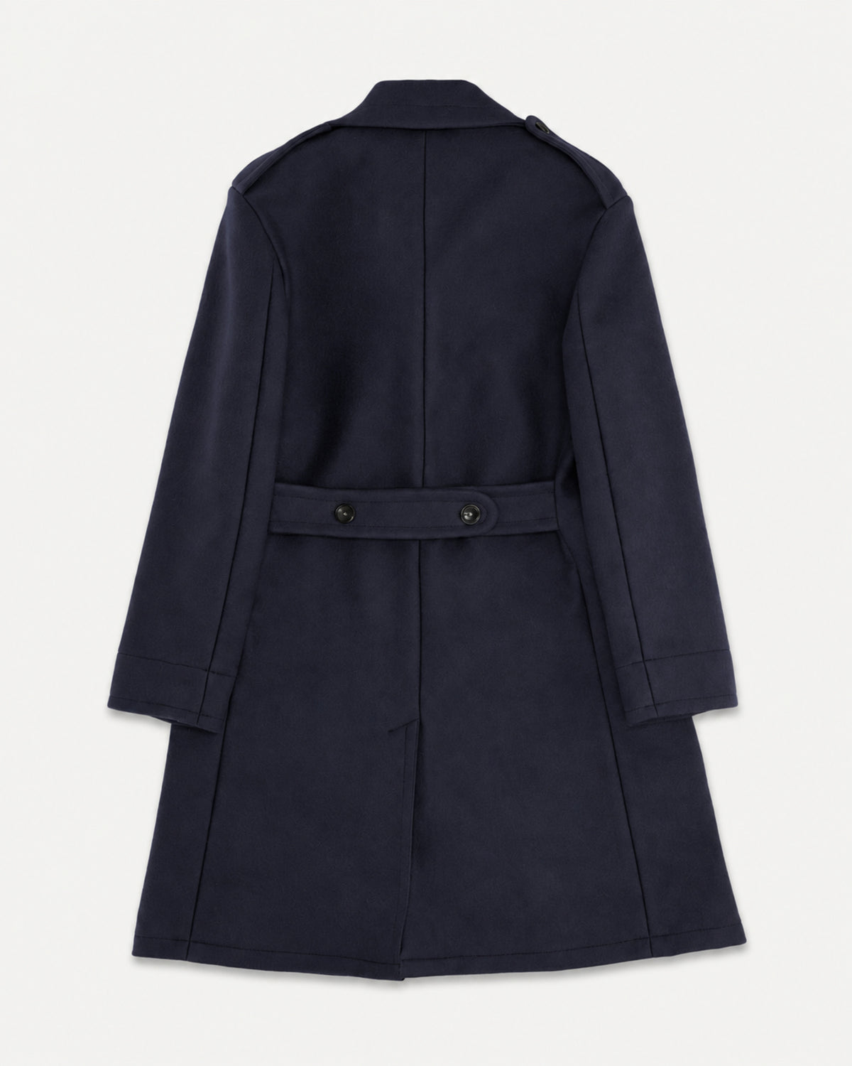 Winston Double-Breasted Wool Coat