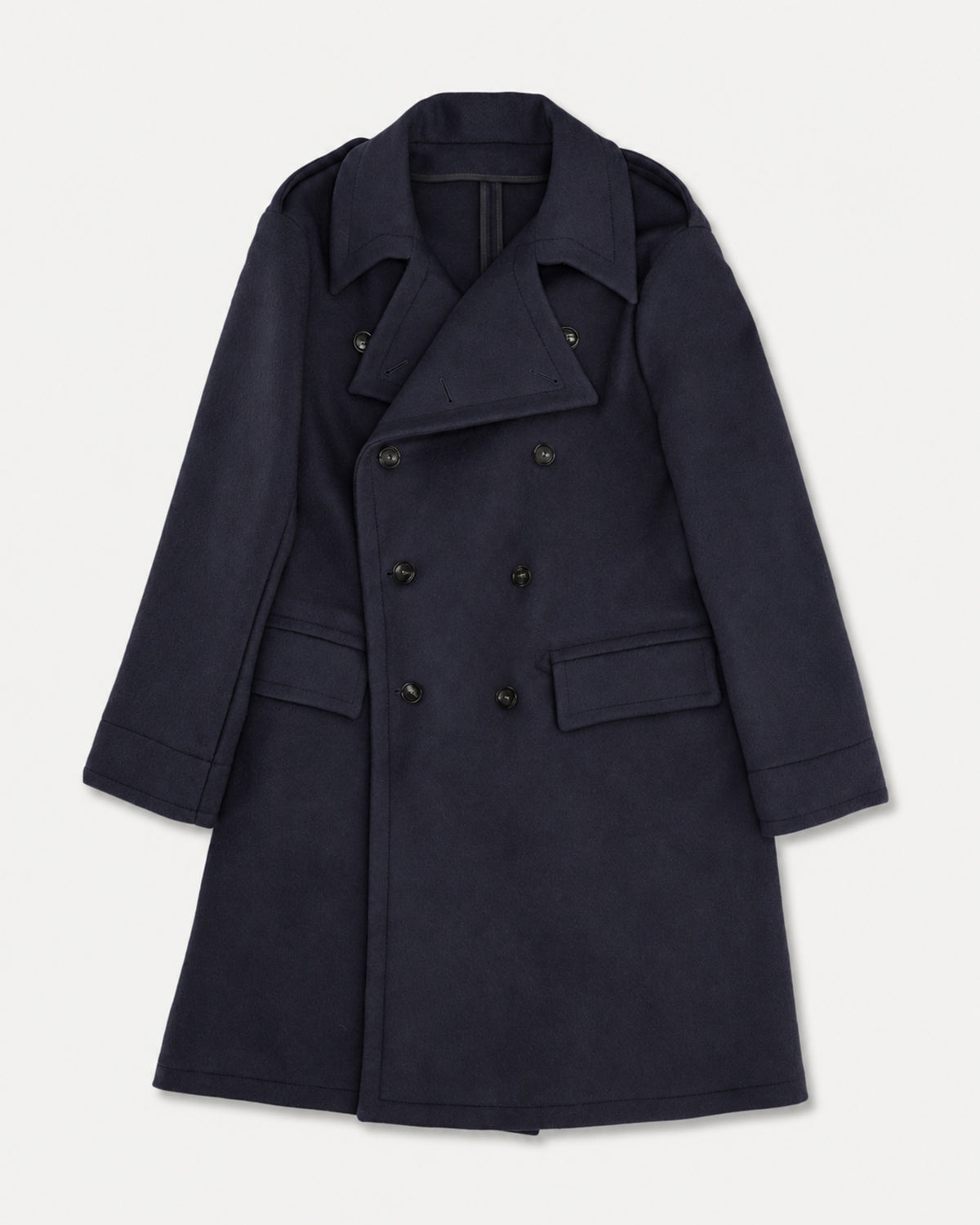 Winston Double-Breasted Wool Coat
